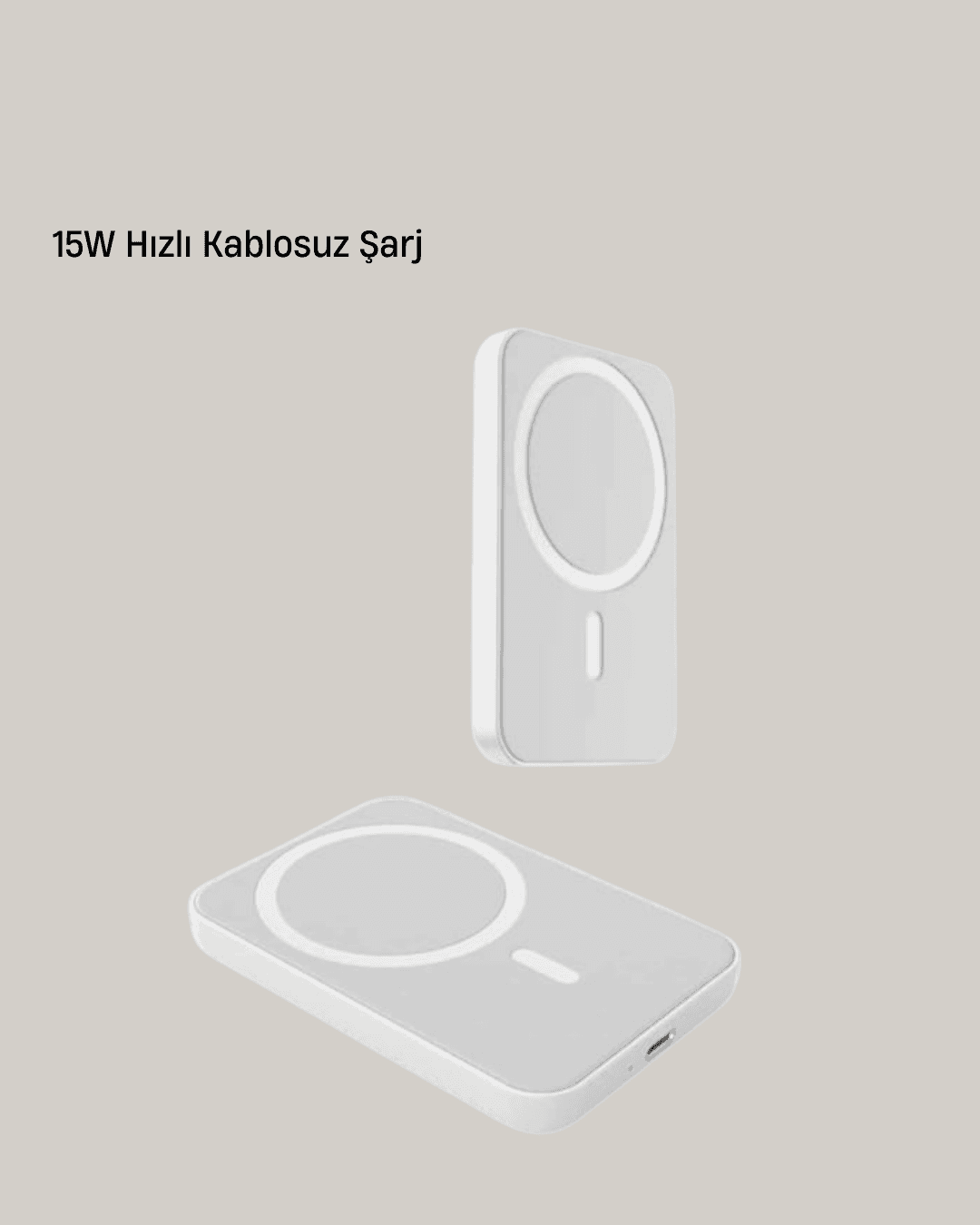 15W Araç Telefon Tutucu Kablosuz Hızlı Şarj Özellikli