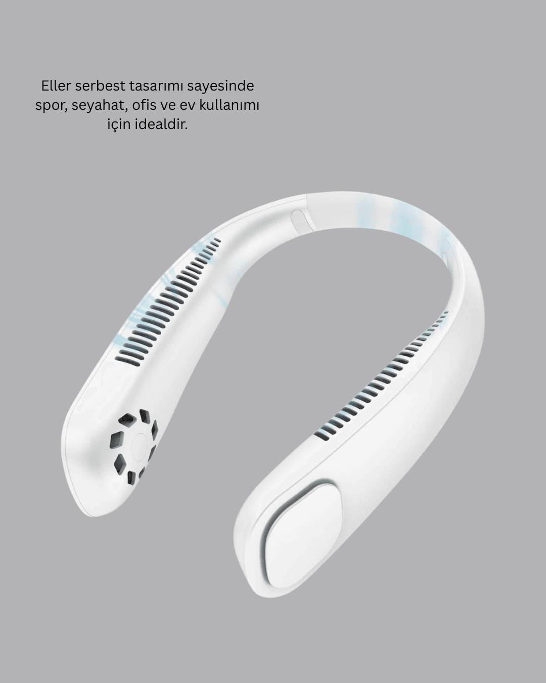 9000mAh Şarjlı Boyun Tipi Taşınabilir Vantilatör