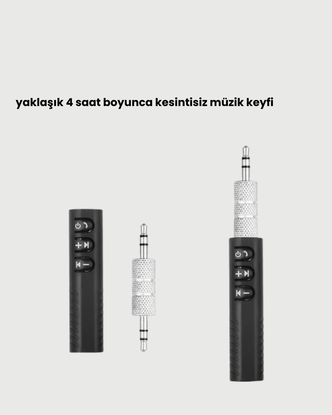Kablosuz Ses Çözümü – 3.5mm Jaklı Bluetooth Müzik Alıcısı