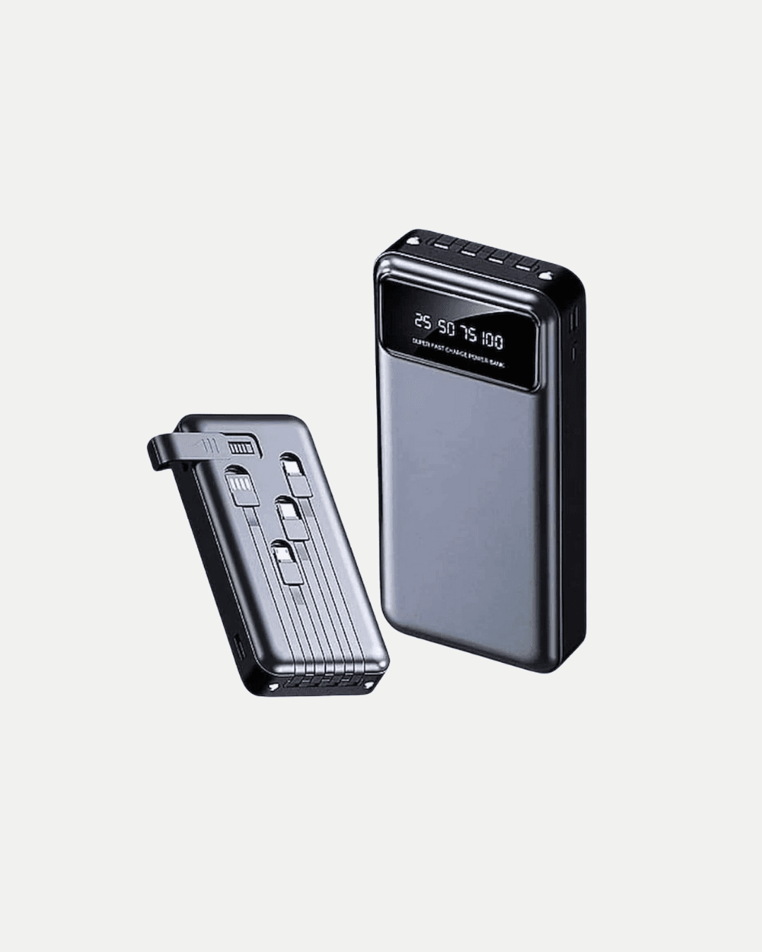 Powerbank 20000 mAh 4 Çıkışlı Hızlı Şarjlı ve LED Göstergeli