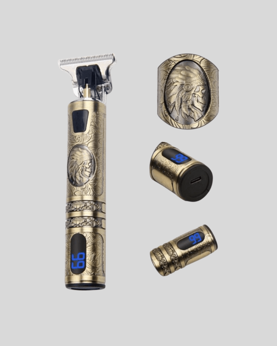 Kablosuz Şarjlı Profesyonel Tıraş Makinesi – 1800 mAh Lityum Pil