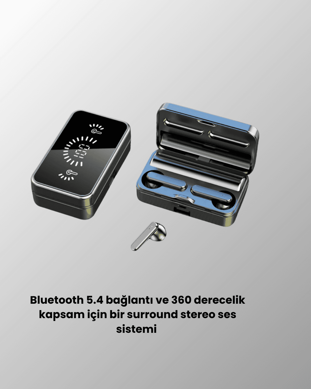Bluetooth 5.1 Destekli bluetooth kulaklık – ANC ve Stereo Sesli