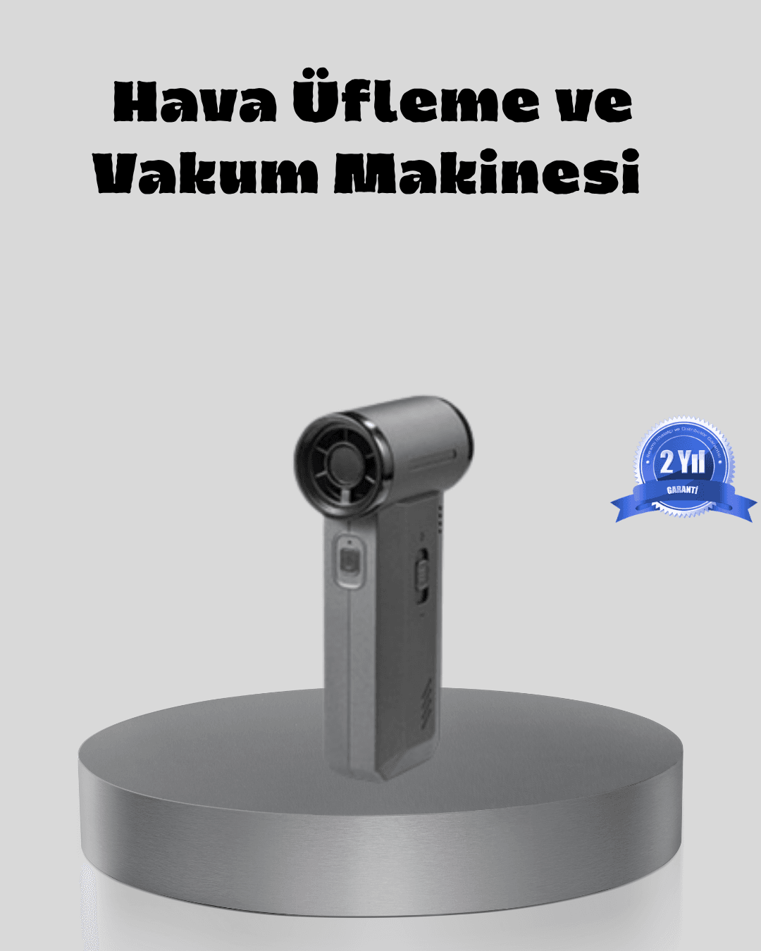 Şarjlı 130000 RPM Hava Üflemeli ve Vakumlu Araç Ev Temizlik Makinesi