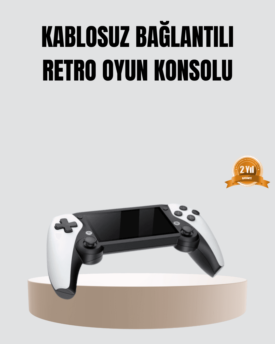 Taşınabilir El Konsolu – 4.3 İnç TFT Ekran, 64 GB Dahili Oyun Hafızalı