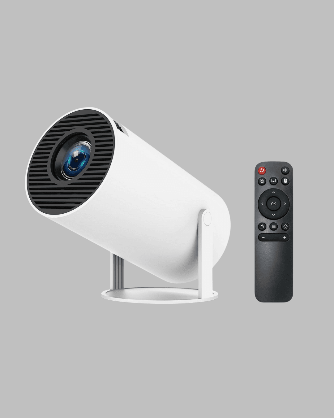 Full HD 4K Uyumlu Projeksiyon Cihazı 130 İnç Geniş Ekran Destekli
