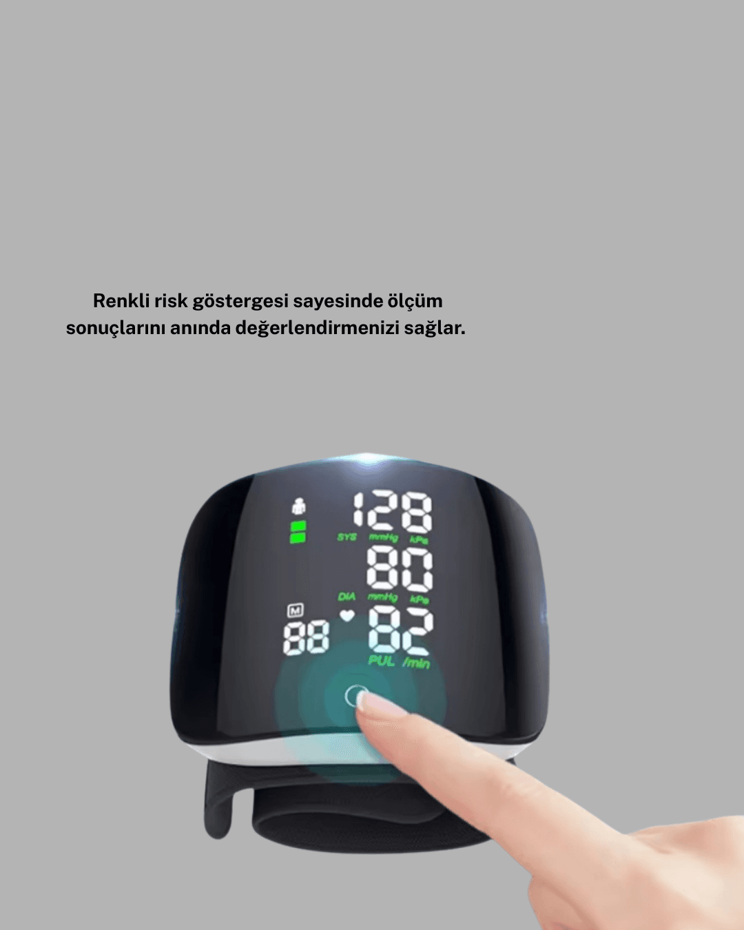 Dijital Bilek Tansiyon Aleti – Çift Kullanıcı Hafızalı, Aritmi Uyarılı ve Otomatik Kapanmalı