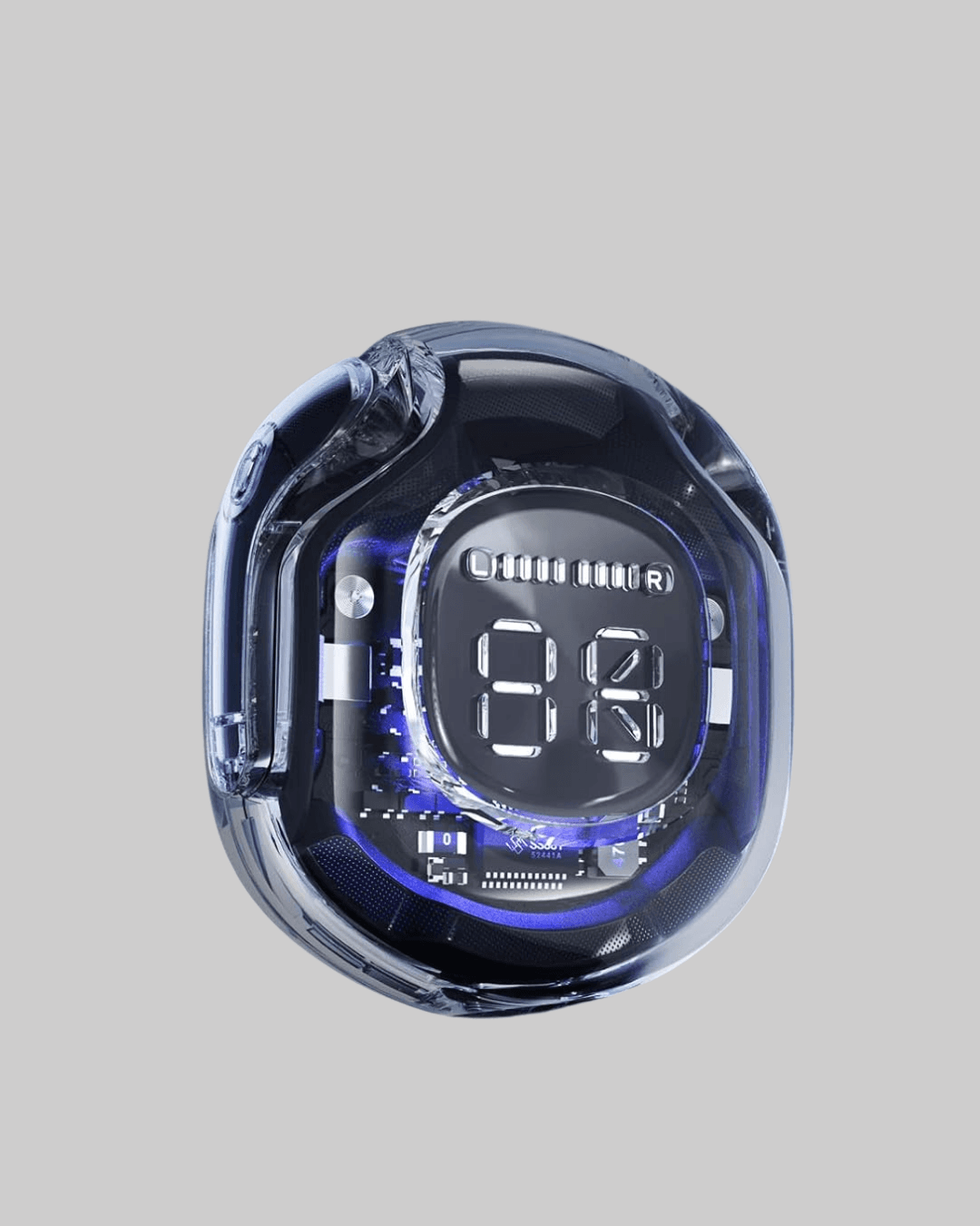 Bluetooth 5.3 Kablosuz Kulaklık HiFi Stereo ve Ekstra Bass Dijital Ekranlı