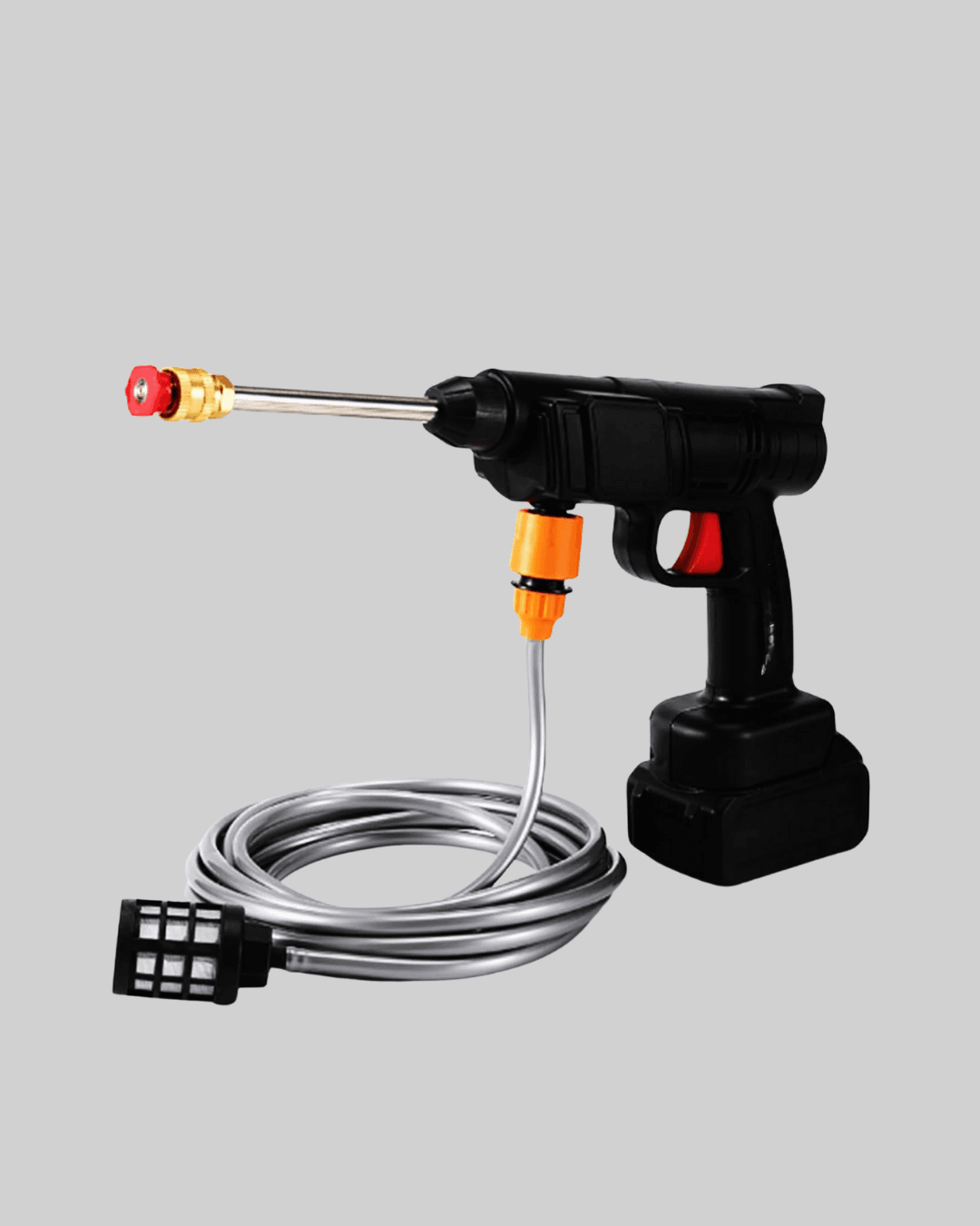 Taşınabilir Akülü Araba Yıkama Makinesi 1.7 MPa Basınçlı ve Ergonomik Tasarımlı