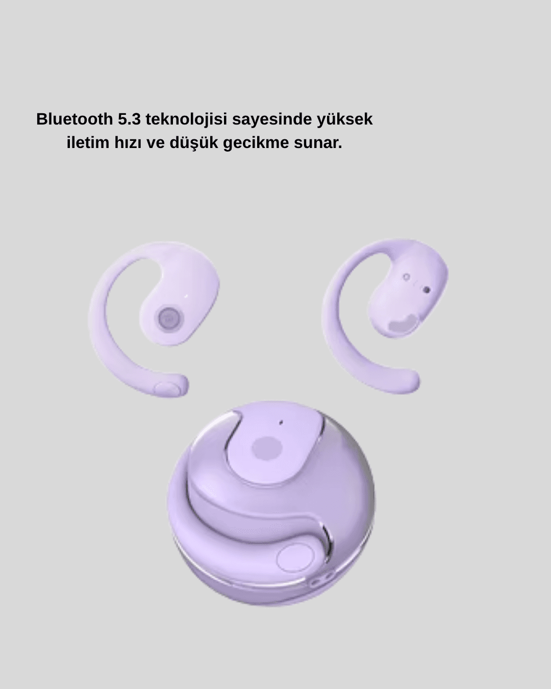 Bluetooth 5.3 S05 Kablosuz Kulaklık IPX4 Spor Uyumlu Suya Dayanıklı Stereo