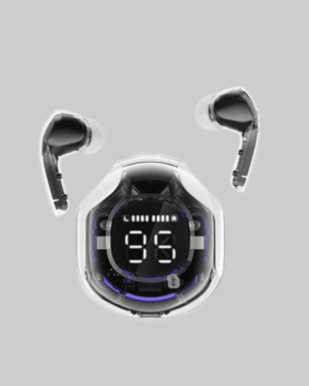 Bluetooth 5.3 Kablosuz Kulaklık HiFi Stereo ve Ekstra Bass Dijital Ekranlı