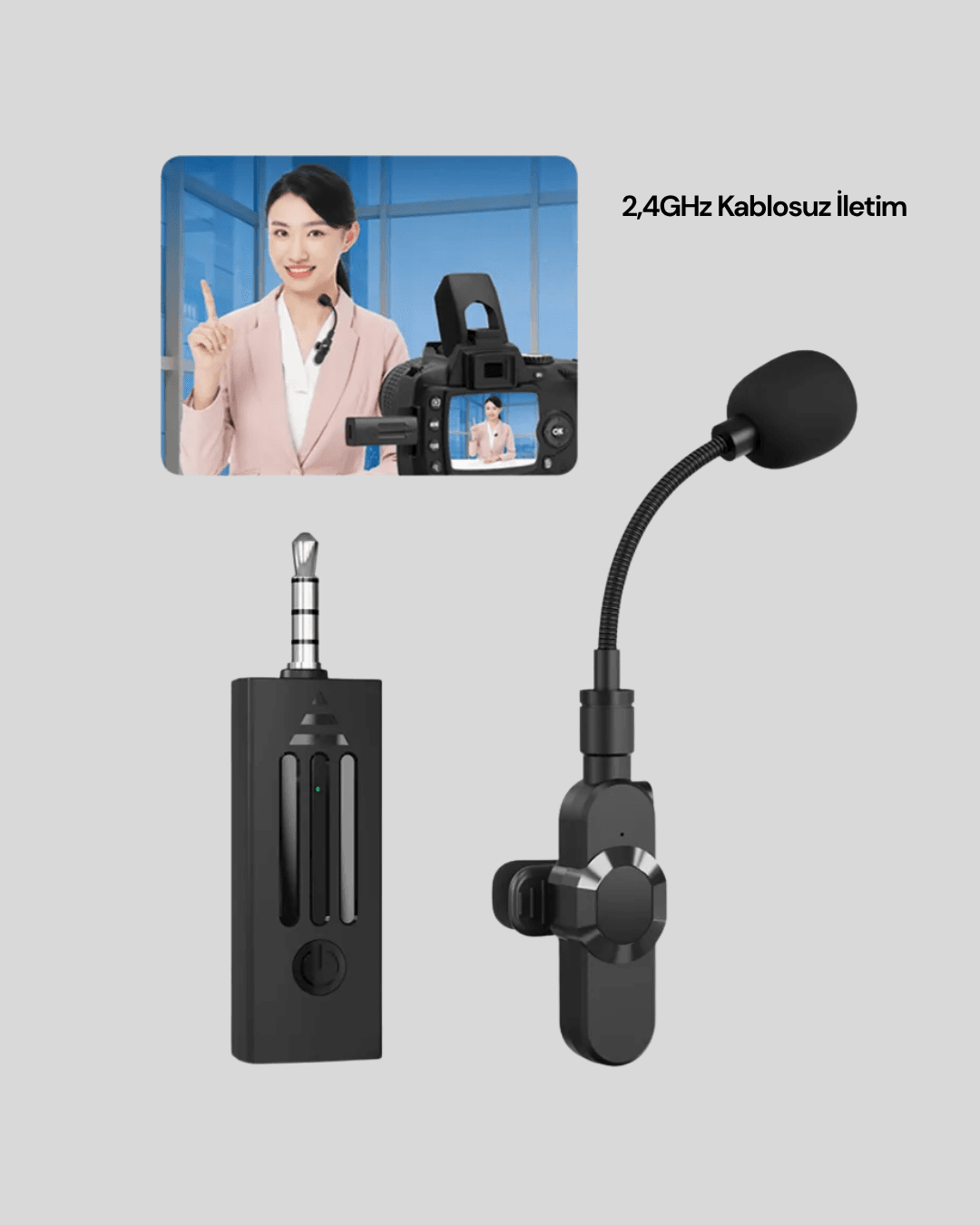 Kablosuz Mikrofon K35