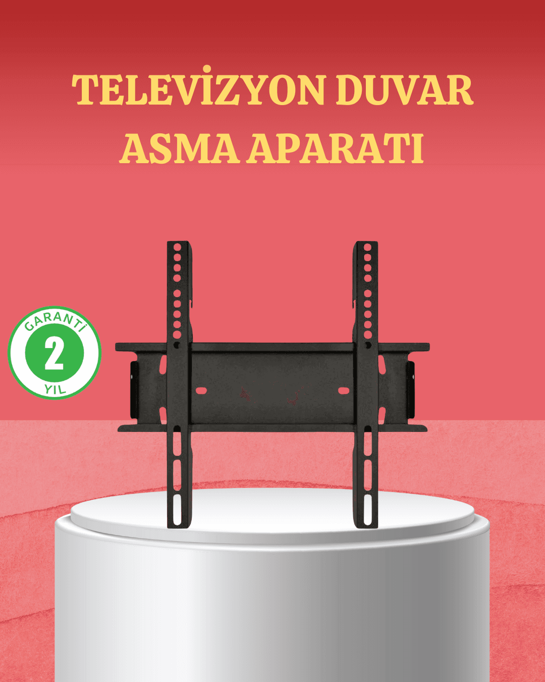 32-42 İnç TV Askı Aparatı Kolay Kurulum Düz ve Kompakt Tasarım