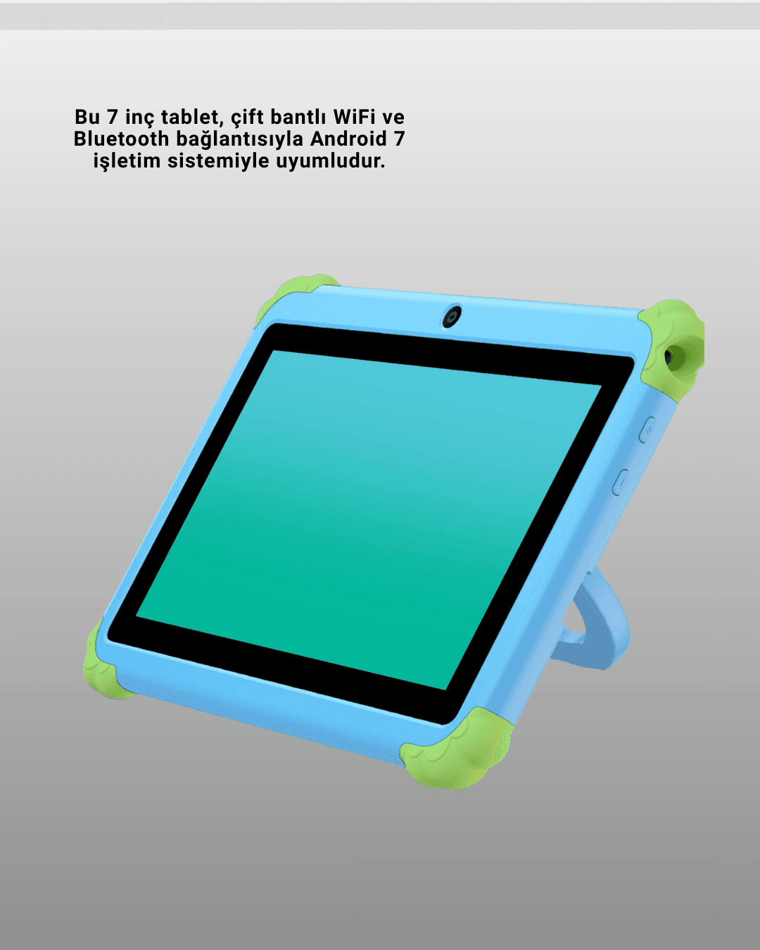 7 İnç Android Tablet WiFi Bluetooth ve Çift Kamera Destekli