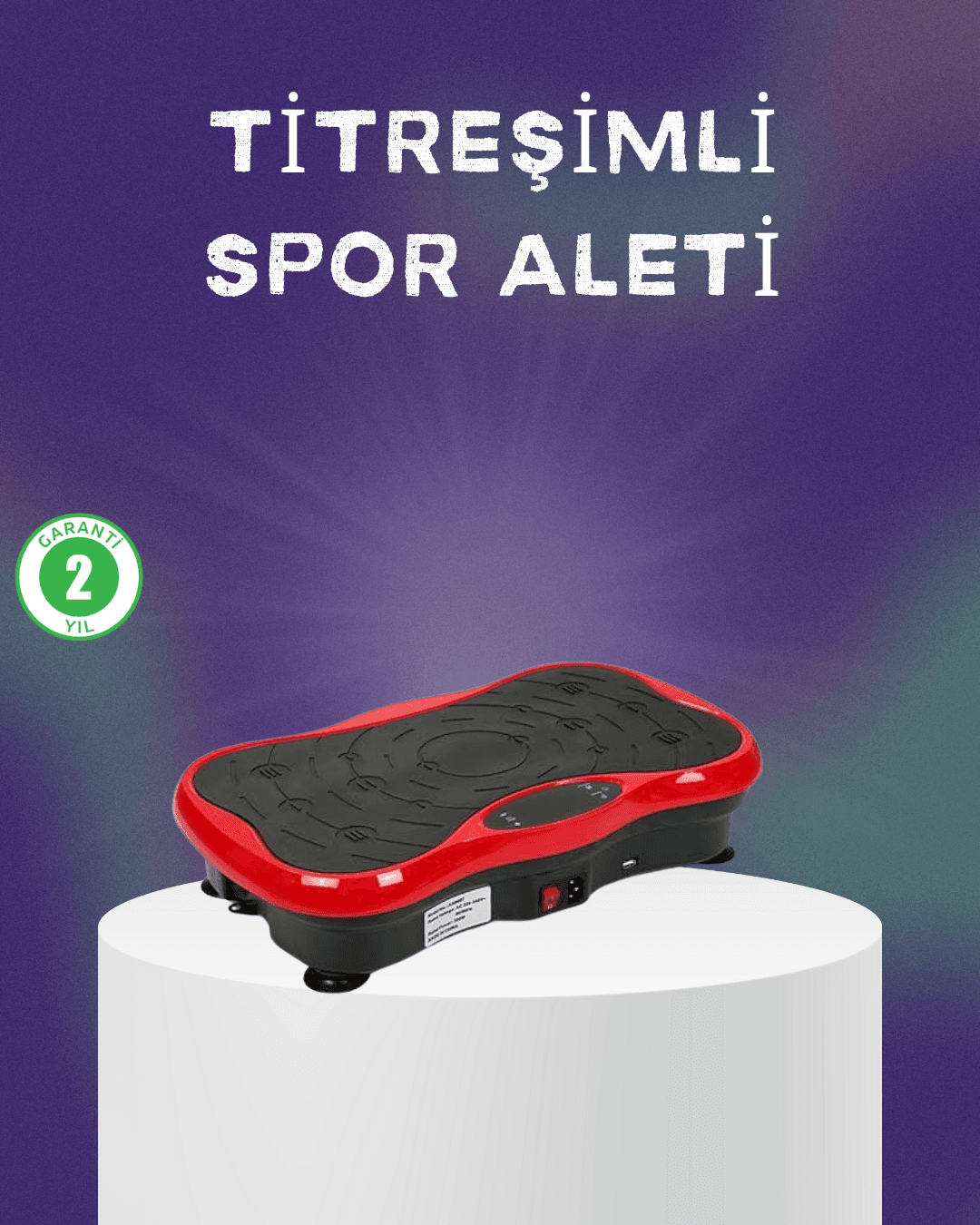 Evde Fitness İçin Titreşimli Plate Spor Platformu