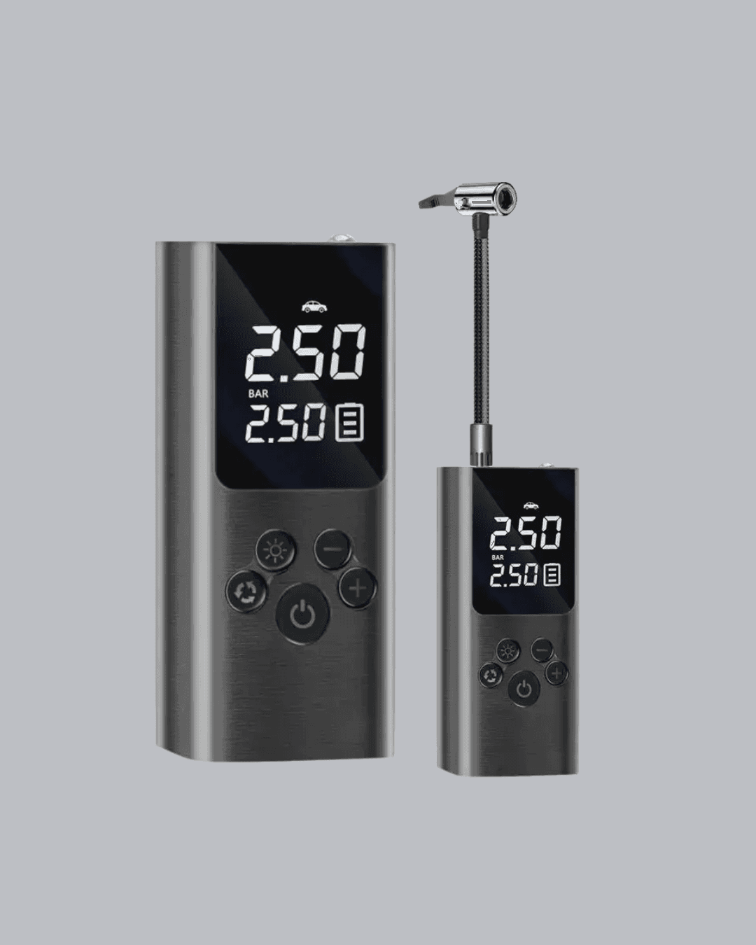 USB Şarjlı Taşınabilir Hava Kompresörü Dijital Ekranlı