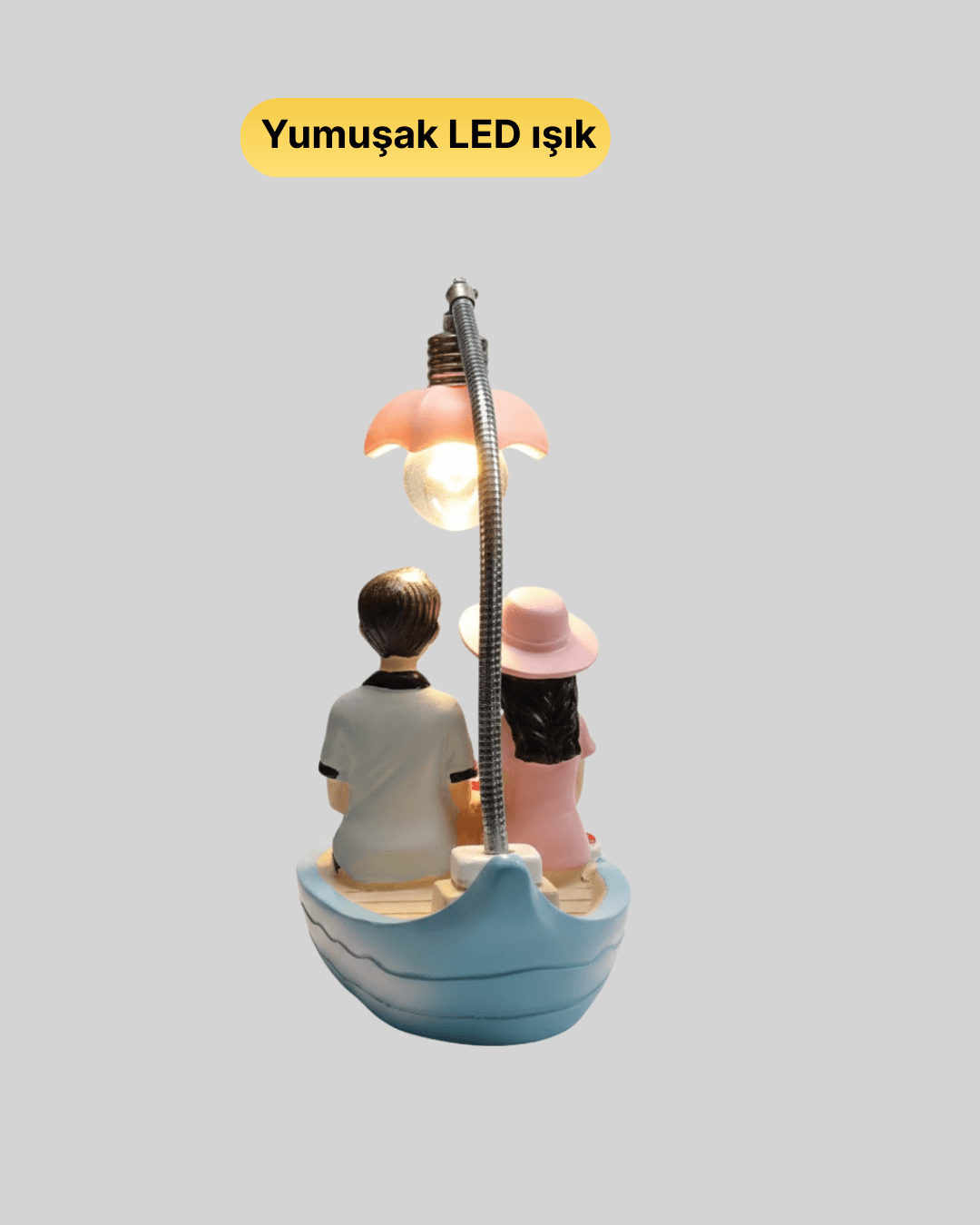 TEKNE IŞIK PEMBE