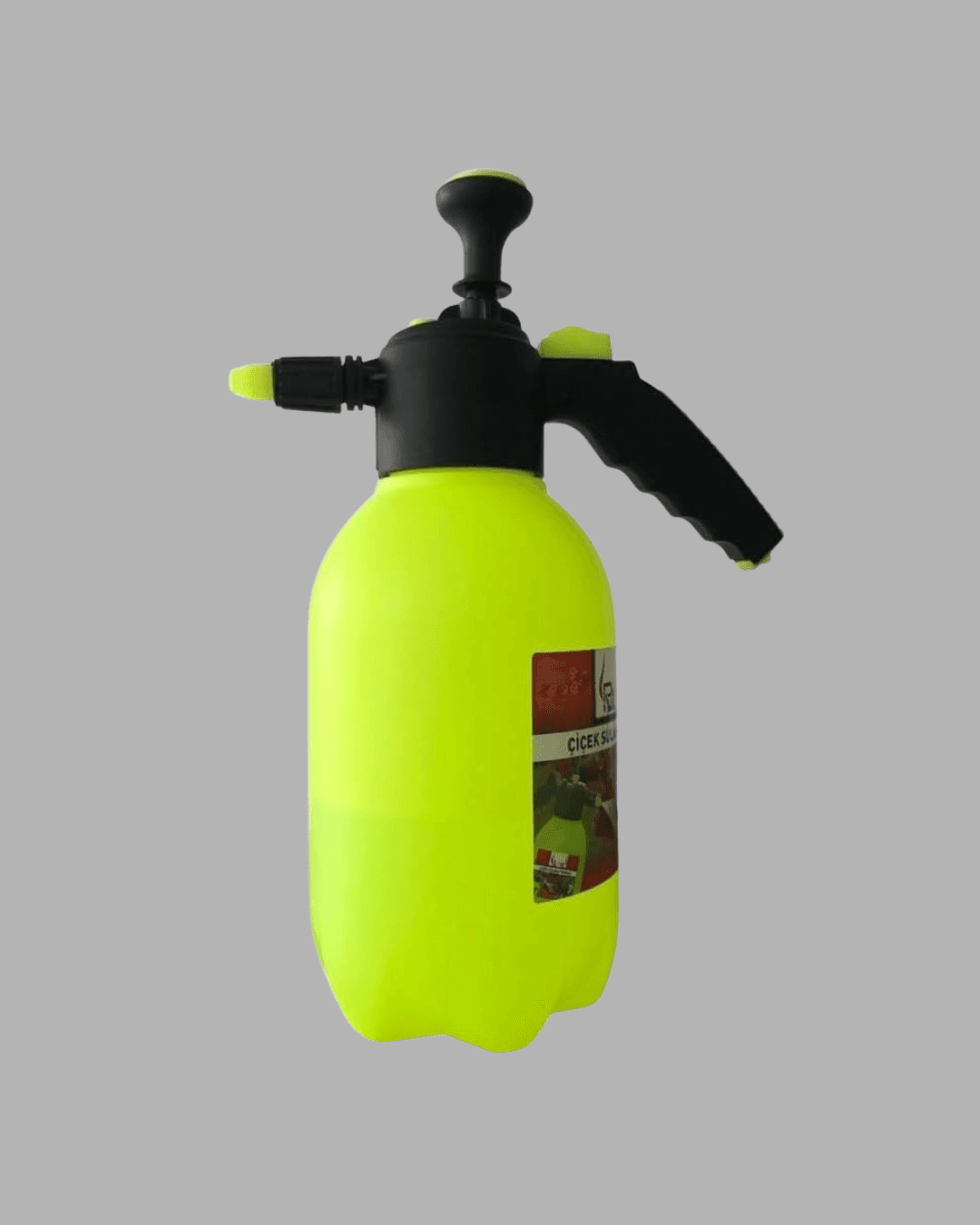 2 Litre Pompalı Püskürtücü Bakır Nozullu Ayarlı Sprey Temizlik ve Bahçe