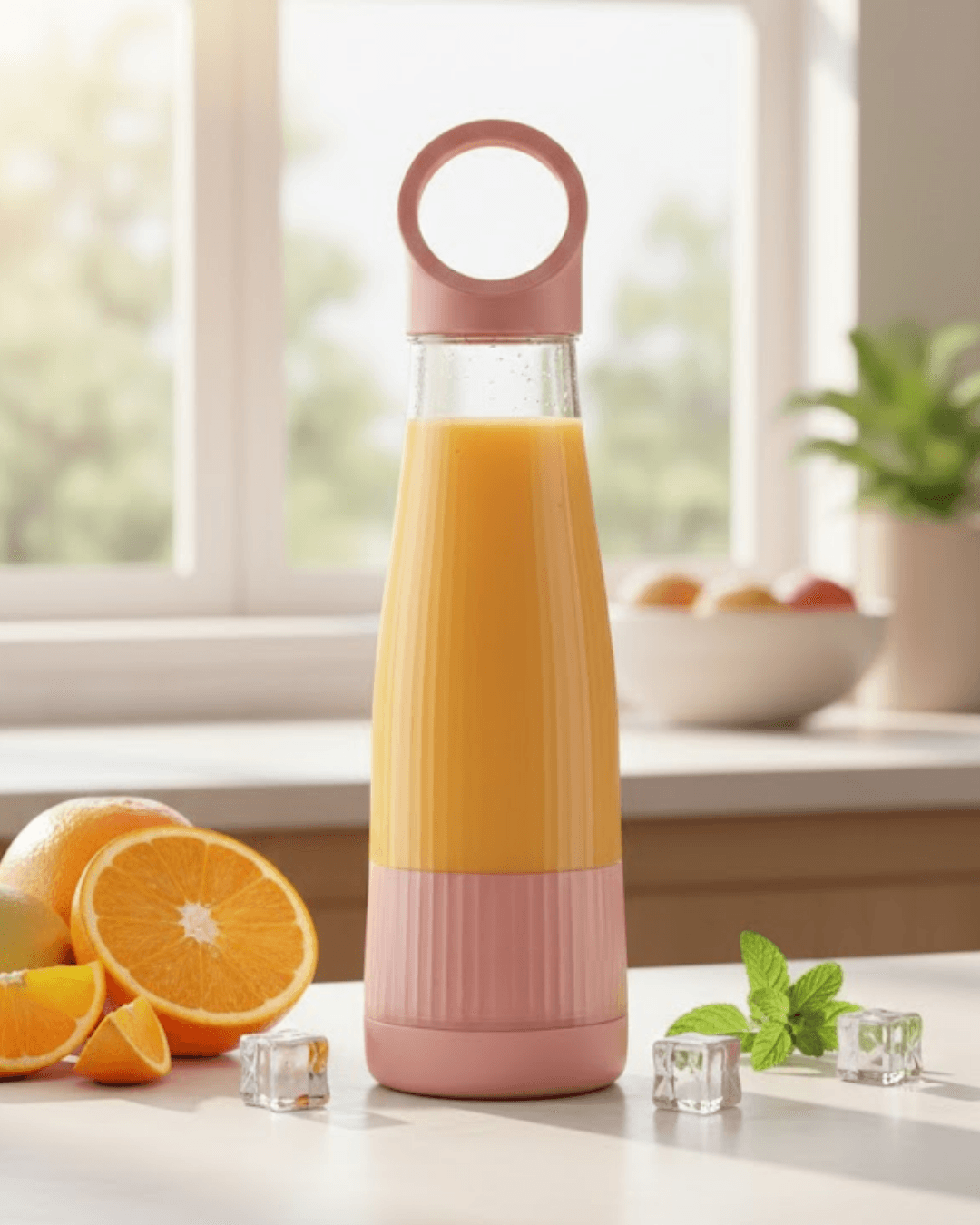 Taşınabilir Smoothie Blender 400 ml USB Şarjlı