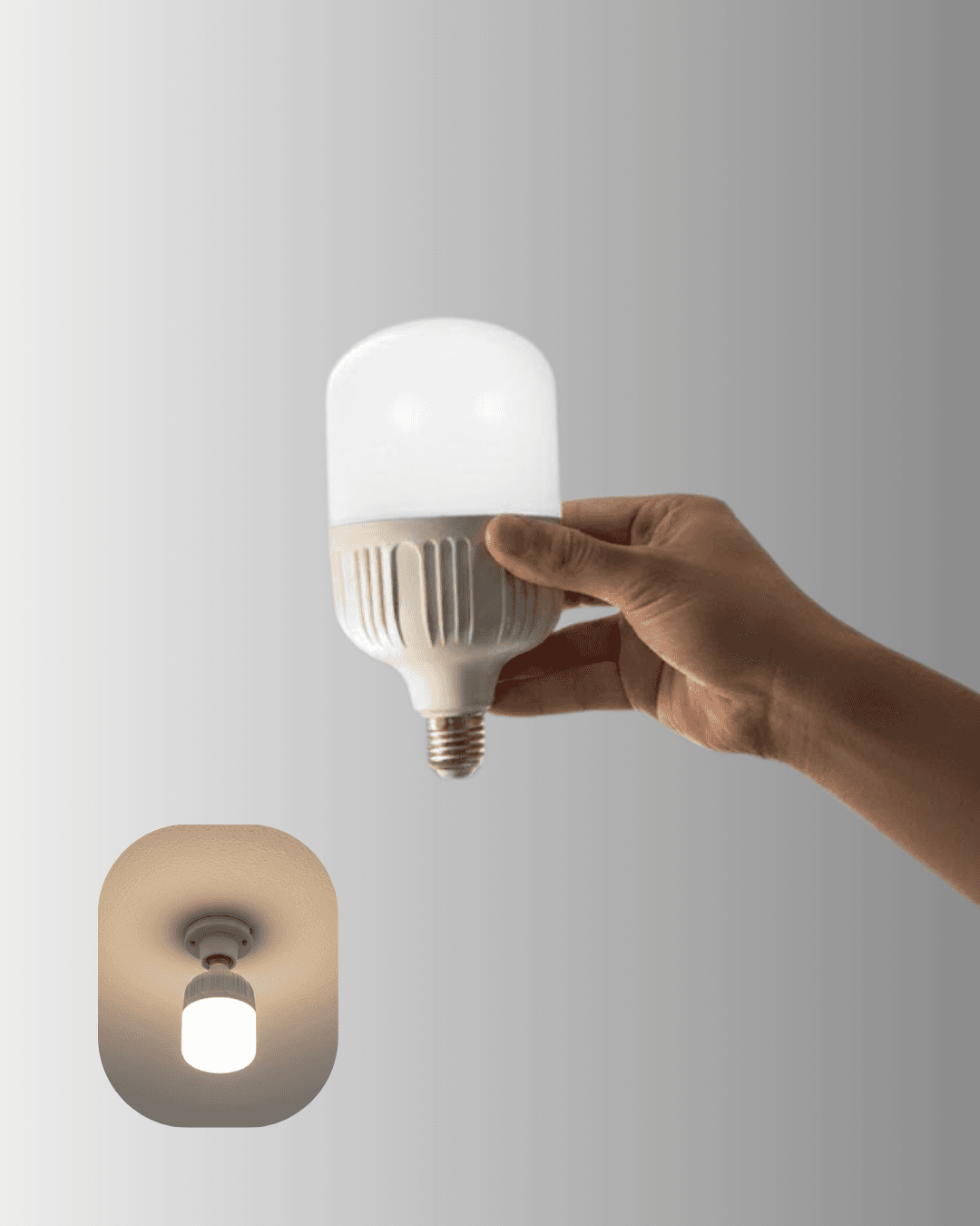 Acil Durumlara Uygun Şarjlı Torch LED Ampul 30 Watt Yeni Nesil