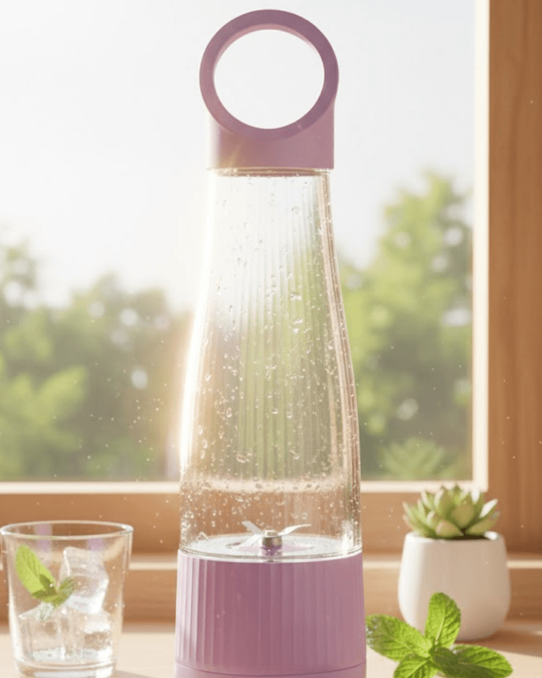 Pratik Kullanımlı USB Şarjlı Meyve ve Smoothie Blender
