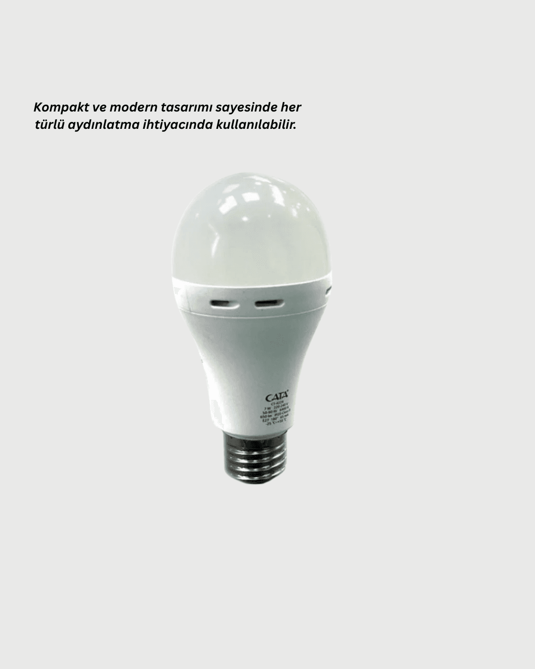 DL-2030 Şarjlı LED Ampul
