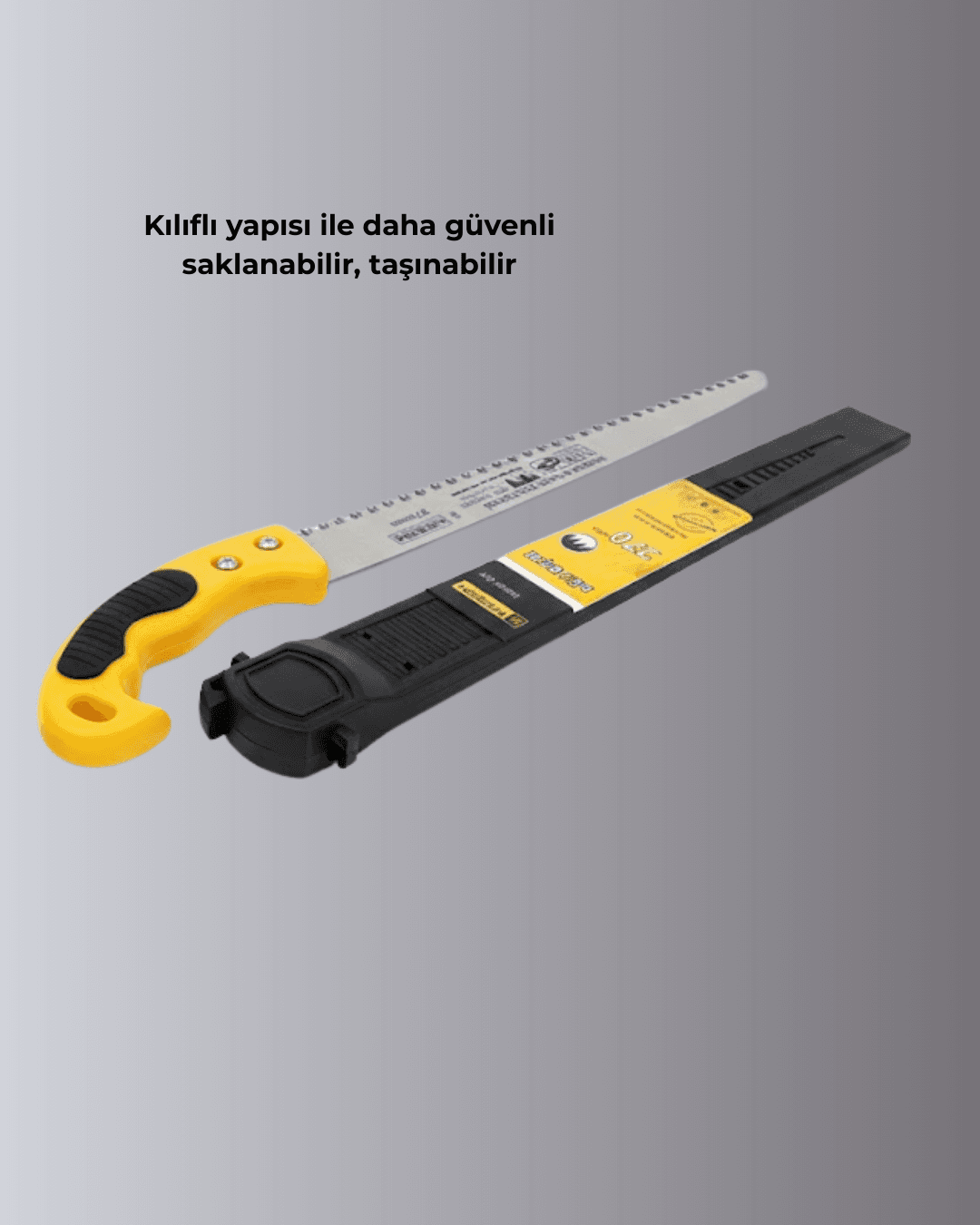 270 mm Düz Bıçaklı Bahçe Budama Testeresi Kılıflı