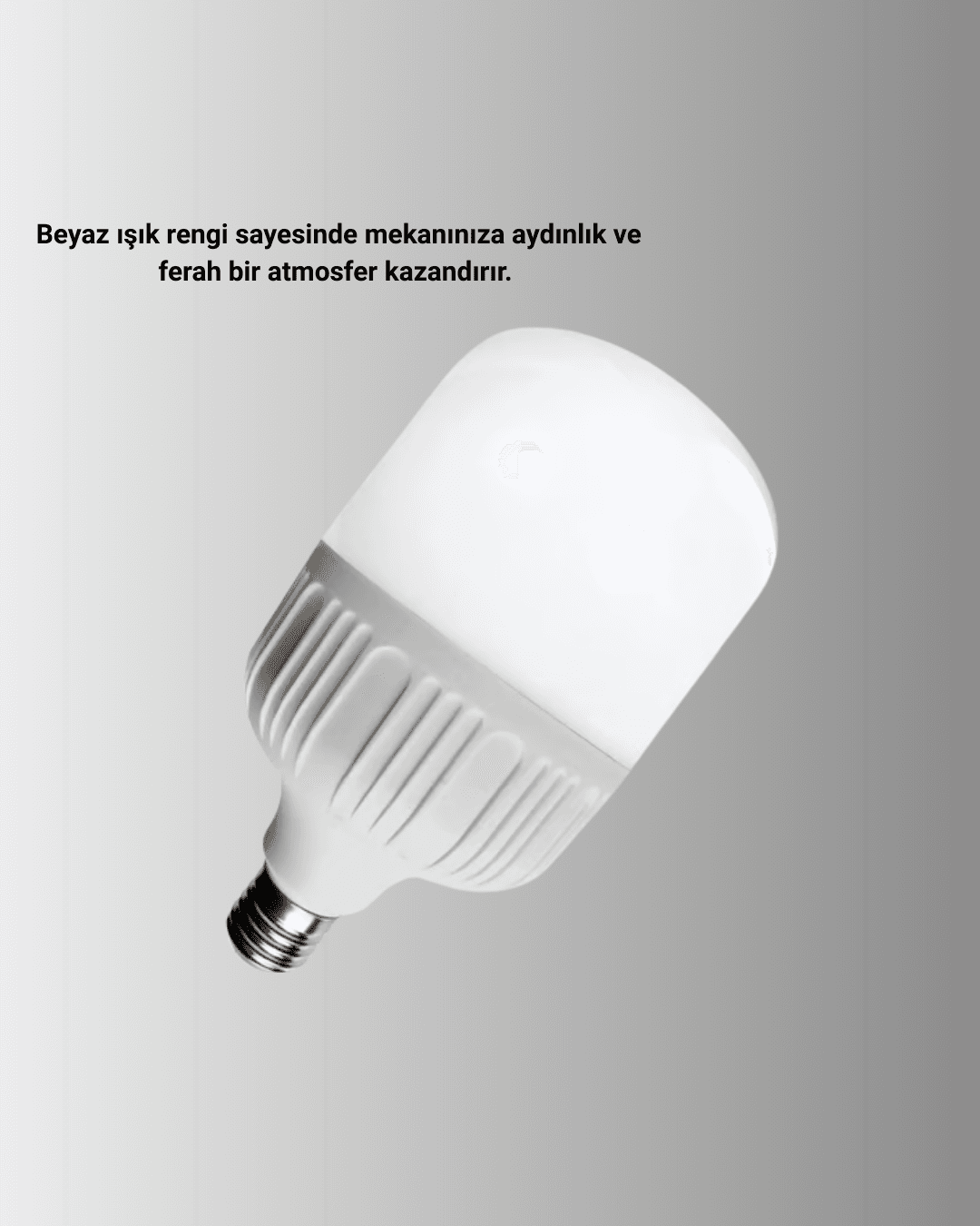 Acil Durumlara Uygun Şarjlı Torch LED Ampul 30 Watt Yeni Nesil