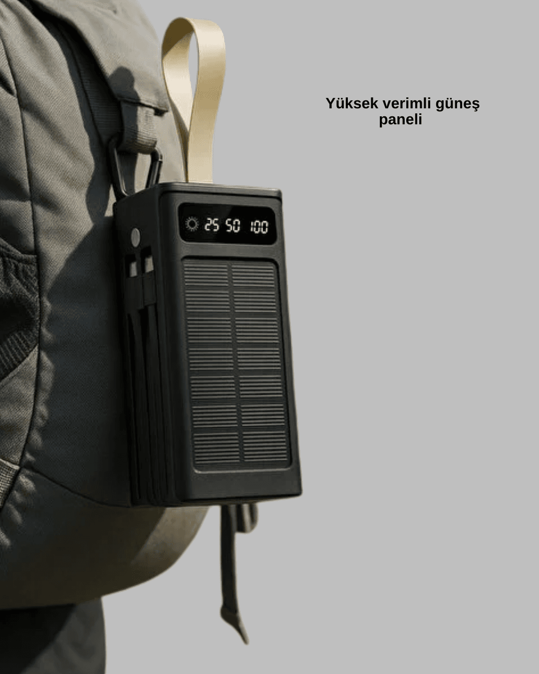 50.000 Powerbank güneş enerjili