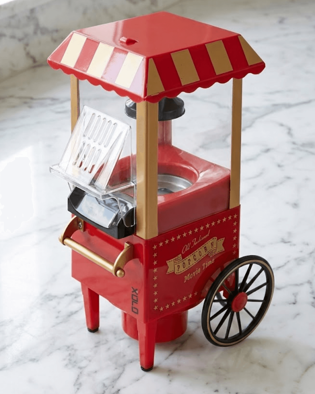 Yağsız Popcorn Makinesi Sıcak Hava ile Hızlı Patlatma