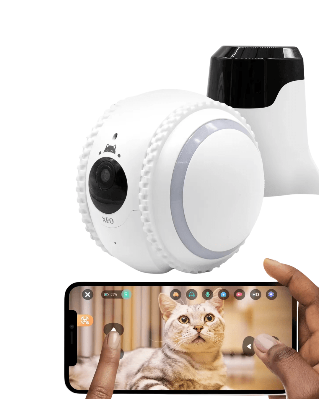 WiFi Akıllı Takip Kamerası Lazer Oyunlu Evcil Hayvan Gözetim Sistemi