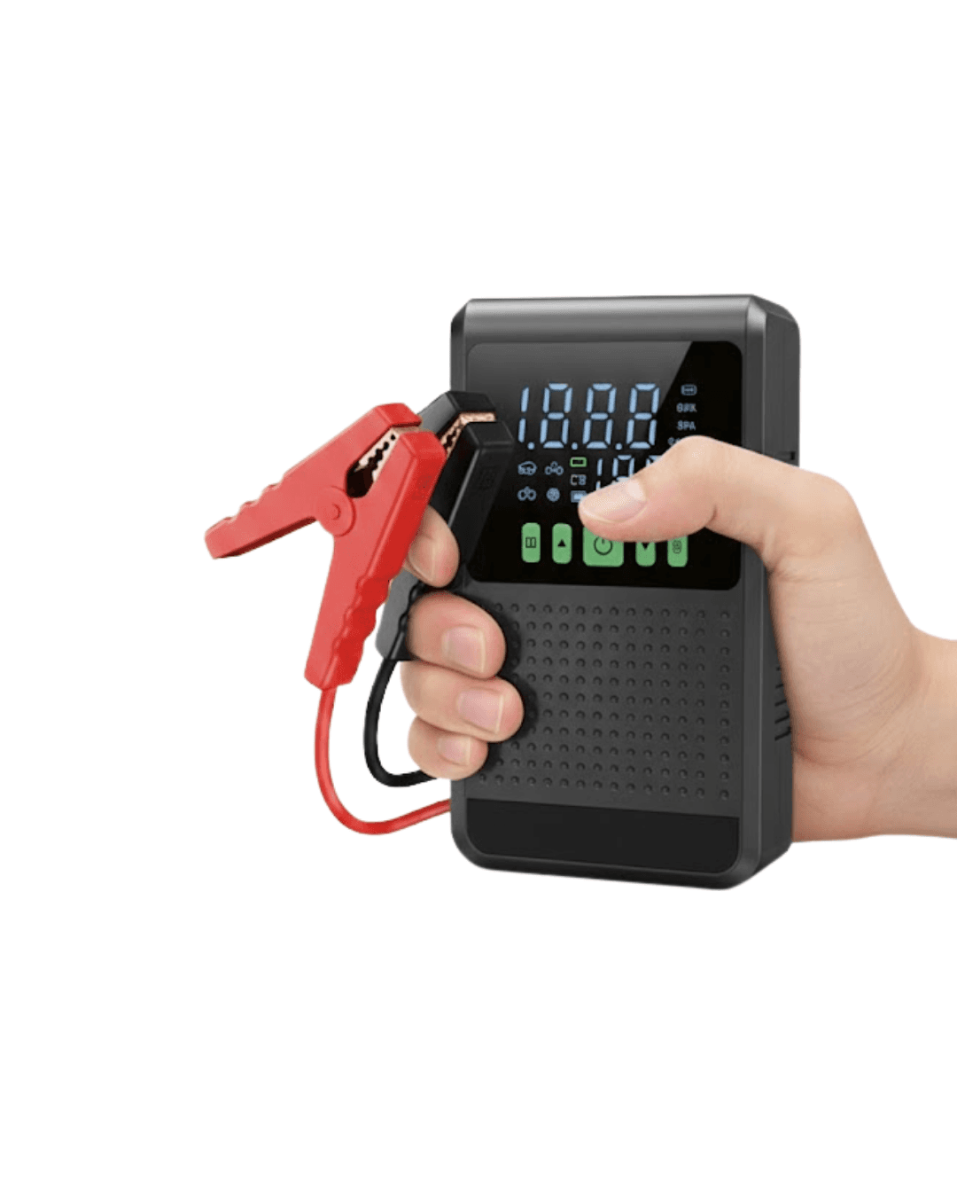 12.000 mAh Şarjlı Araç Akü Takviye ve Işıklı Hava Kompresörü Yeni Nesil
