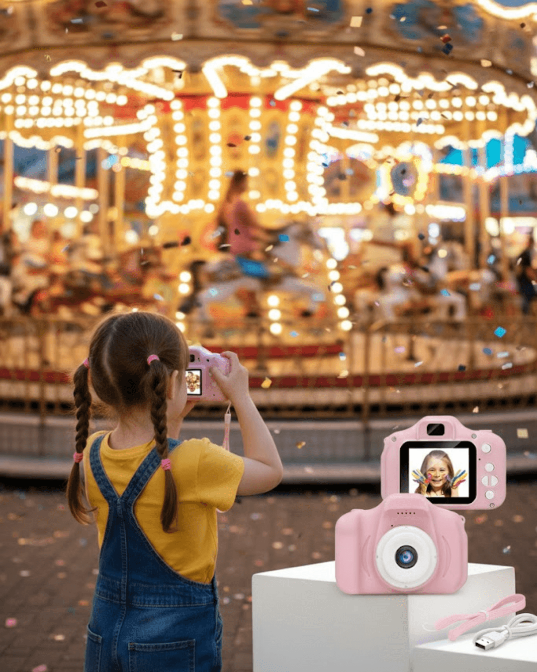 USB Bağlantılı Mini HD Kamera Video Fotoğraf Çekimli Şarj Edilebilir