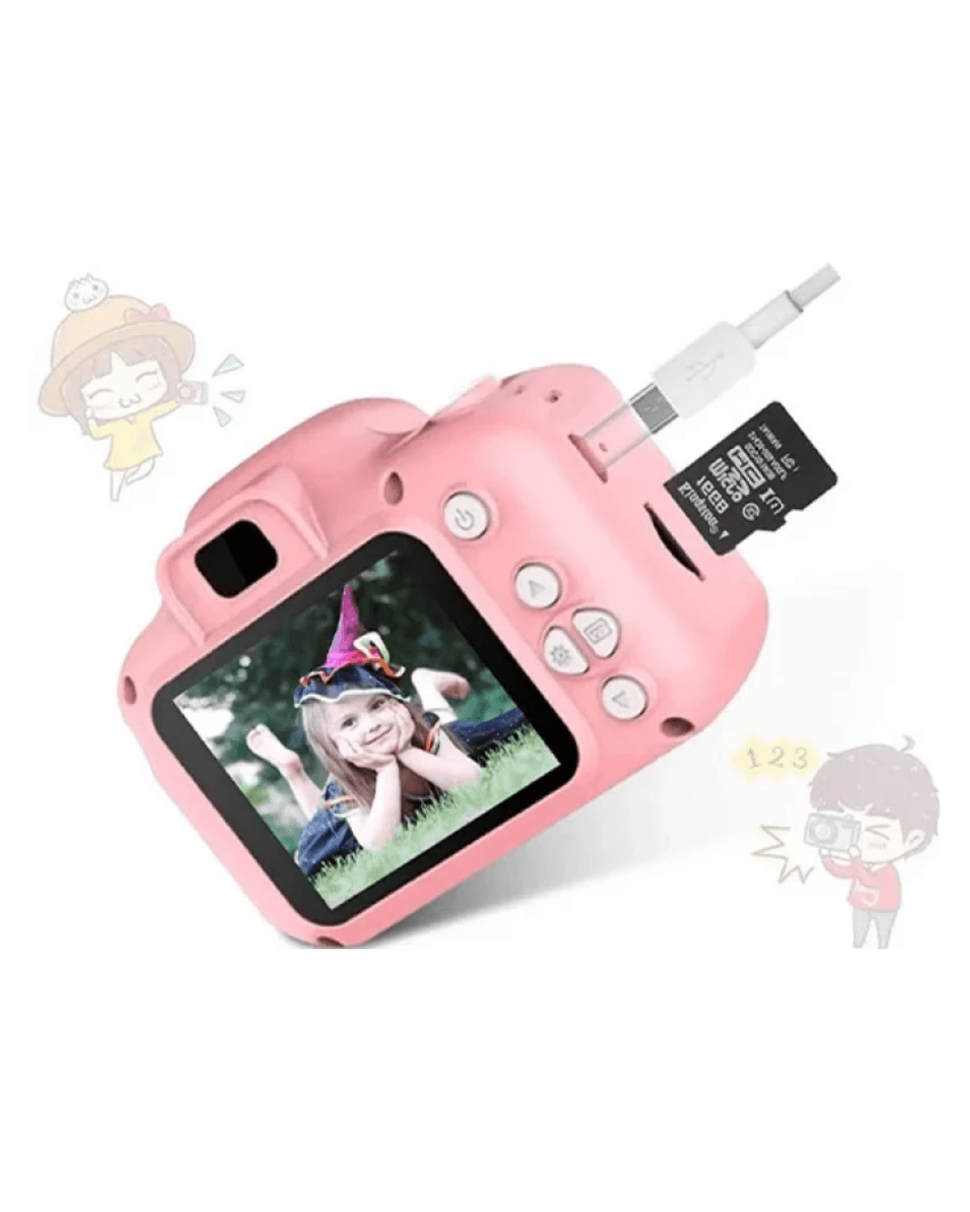 Taşınabilir Mini Kamera HD Video Fotoğraf Çekimli USB Bağlantılı Şarjlı Kayıt Cihazı Yeni Nesil
