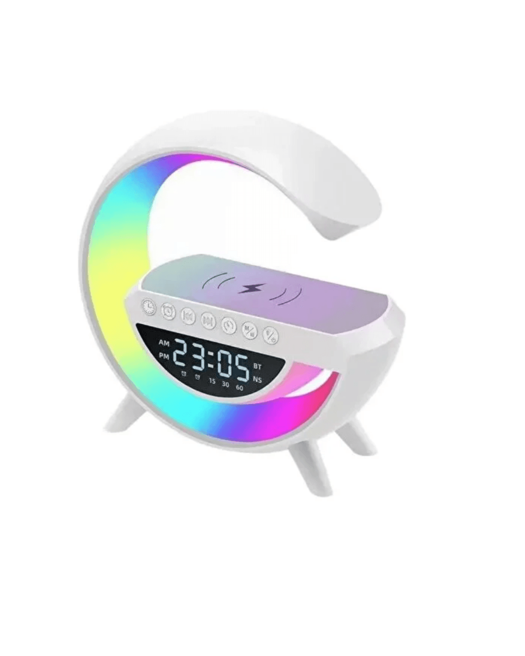 RGB Işıklı Bluetooth Hoparlör TF Kart ve FM Destekli Kablosuz Ses Sistemi