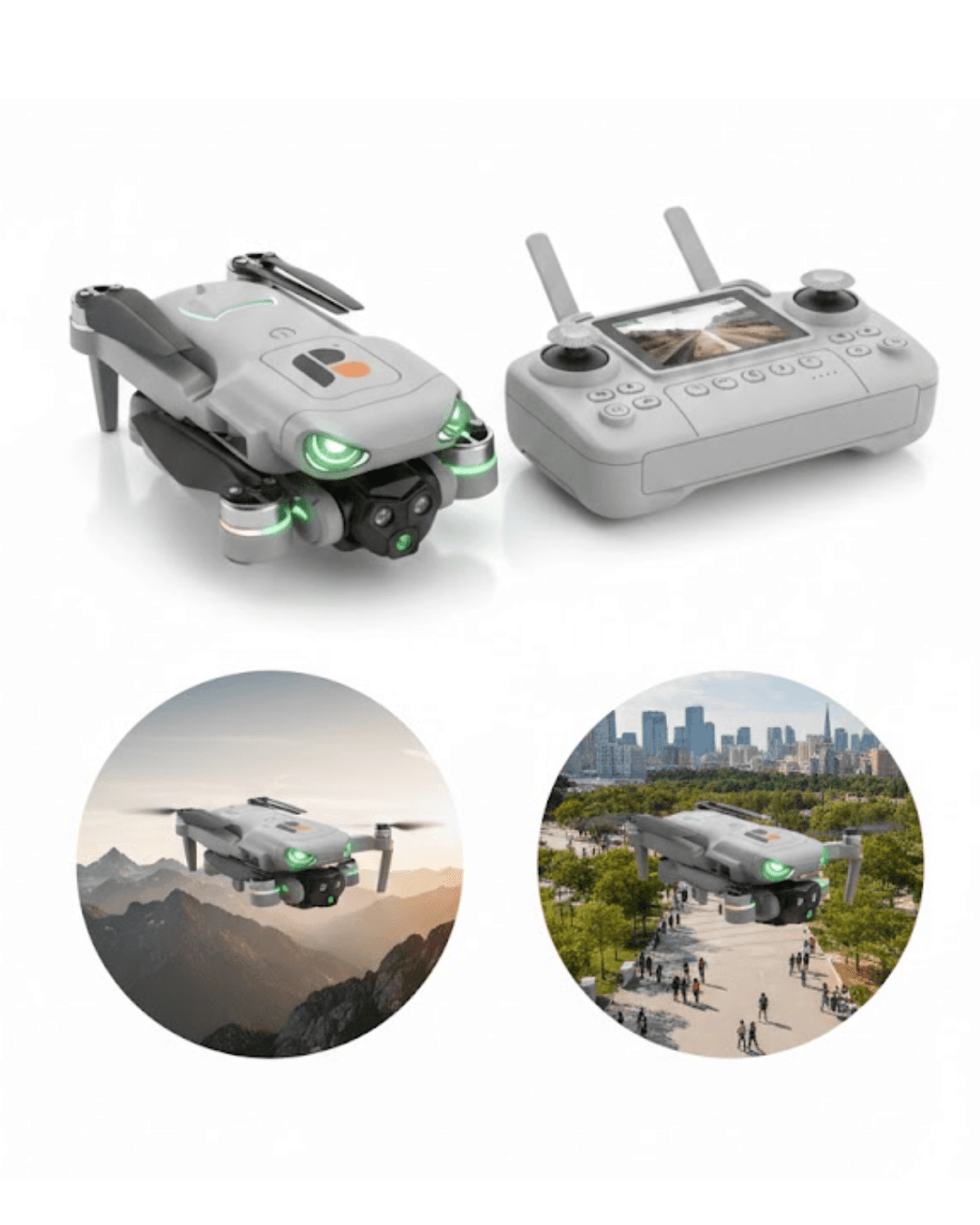 Akıllı Sensörlü Drone Canlı Görüntü Aktarımlı