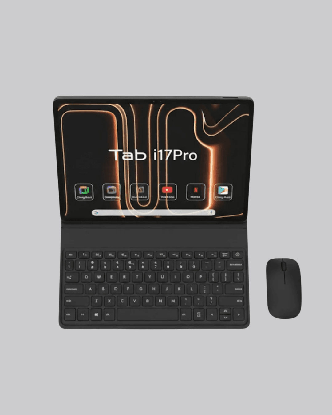10.1 İnç IPS Ekranlı Android Tablet Bilgisayar Seti Çok Fonksiyonlu Kullanım
