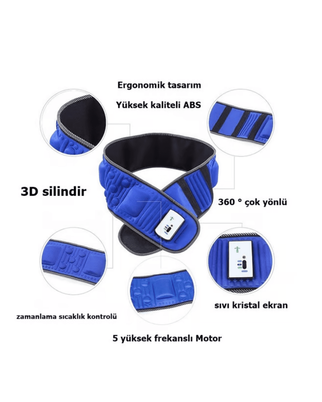 GÖBEKERİTMEE MASAJ KEMERİ
