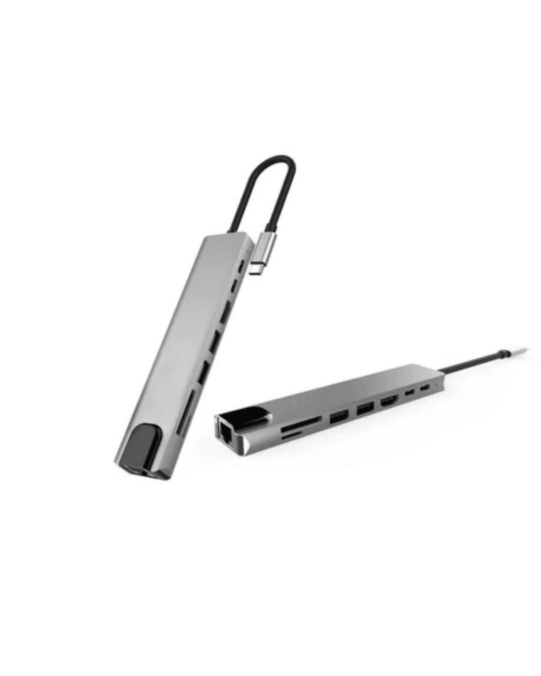 Type C Çoklu Port Hub 8 Port USB HDMI SD Kart Ethernet Adaptör