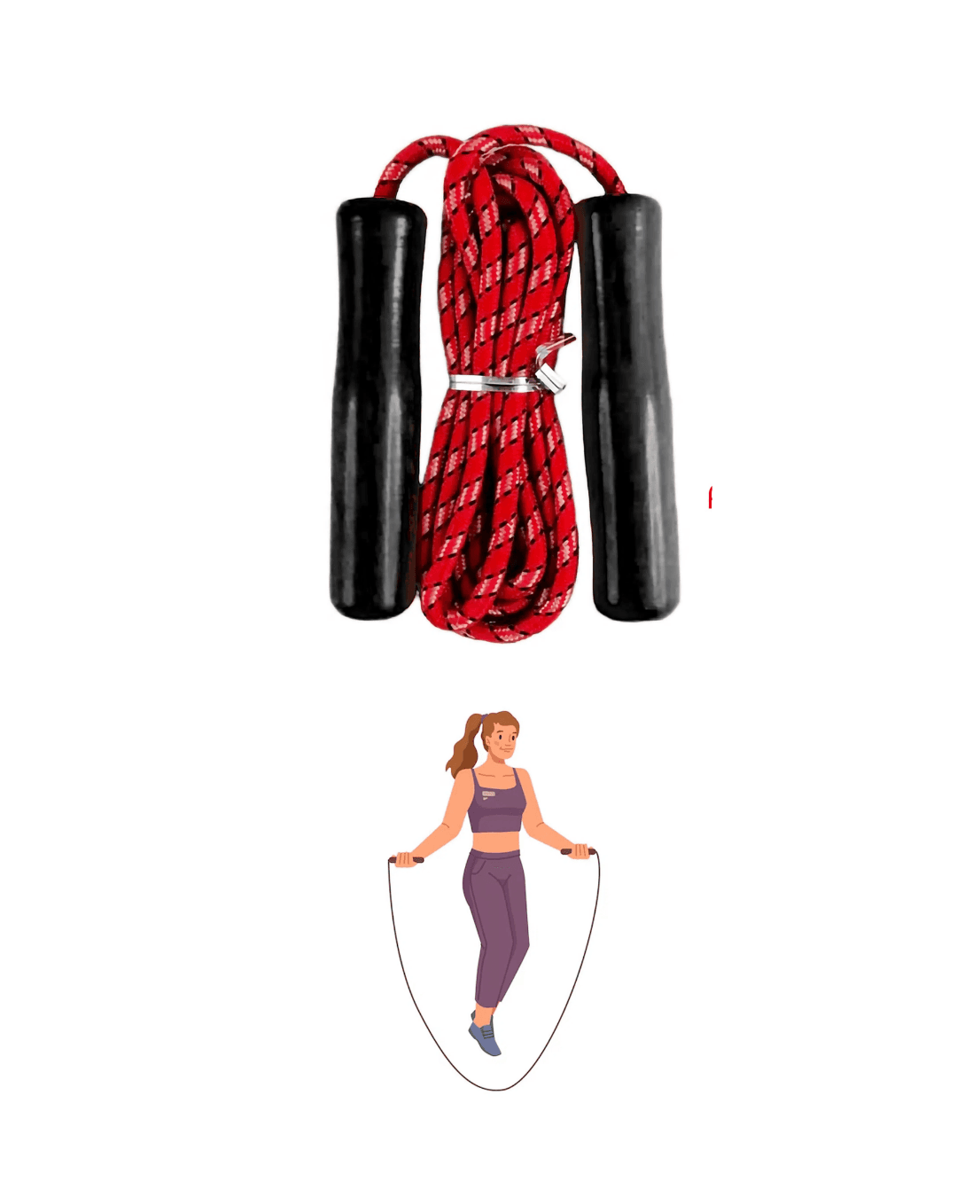 Ev Spor Seti Atlama İpi El Yayı Karın Egzersiz Aleti Fitness Seti