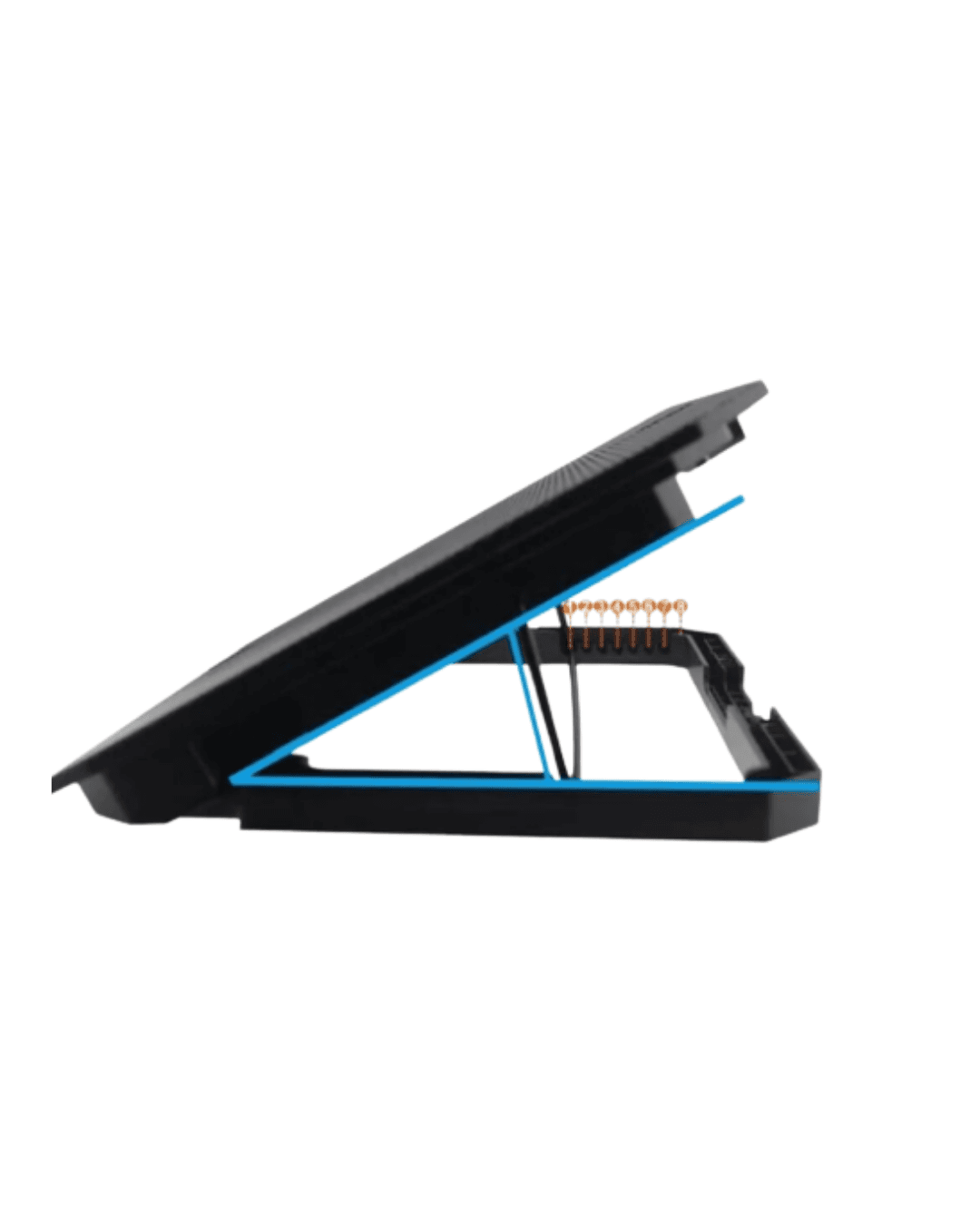 Laptop Soğutucu Stand Çift Fanlı 17 İnç Uyumlu Ayarlanabilir Notebook Altlığı