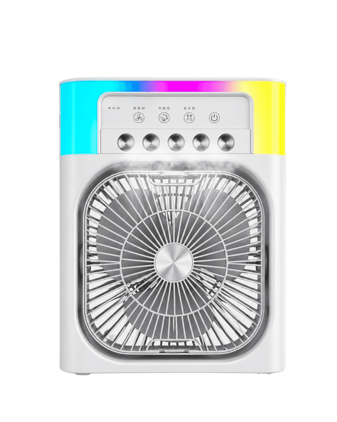 Su Buharlı Mini Klima Fan RGB Işıklı Taşınabilir Serinletici