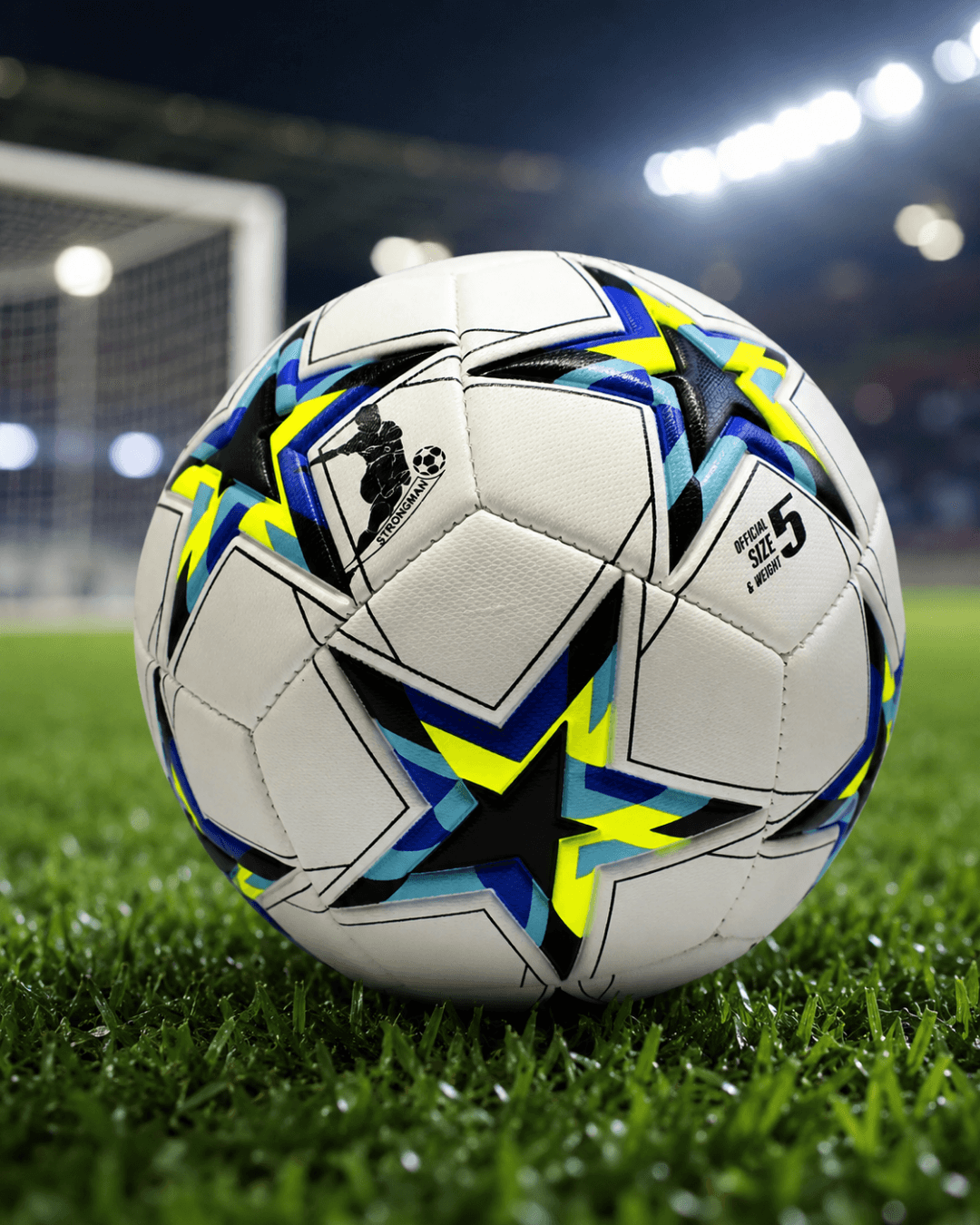 Çocuk ve Yetişkin İçin Futbol Topu Güçlü Dış Yüzeyli Spor Topu