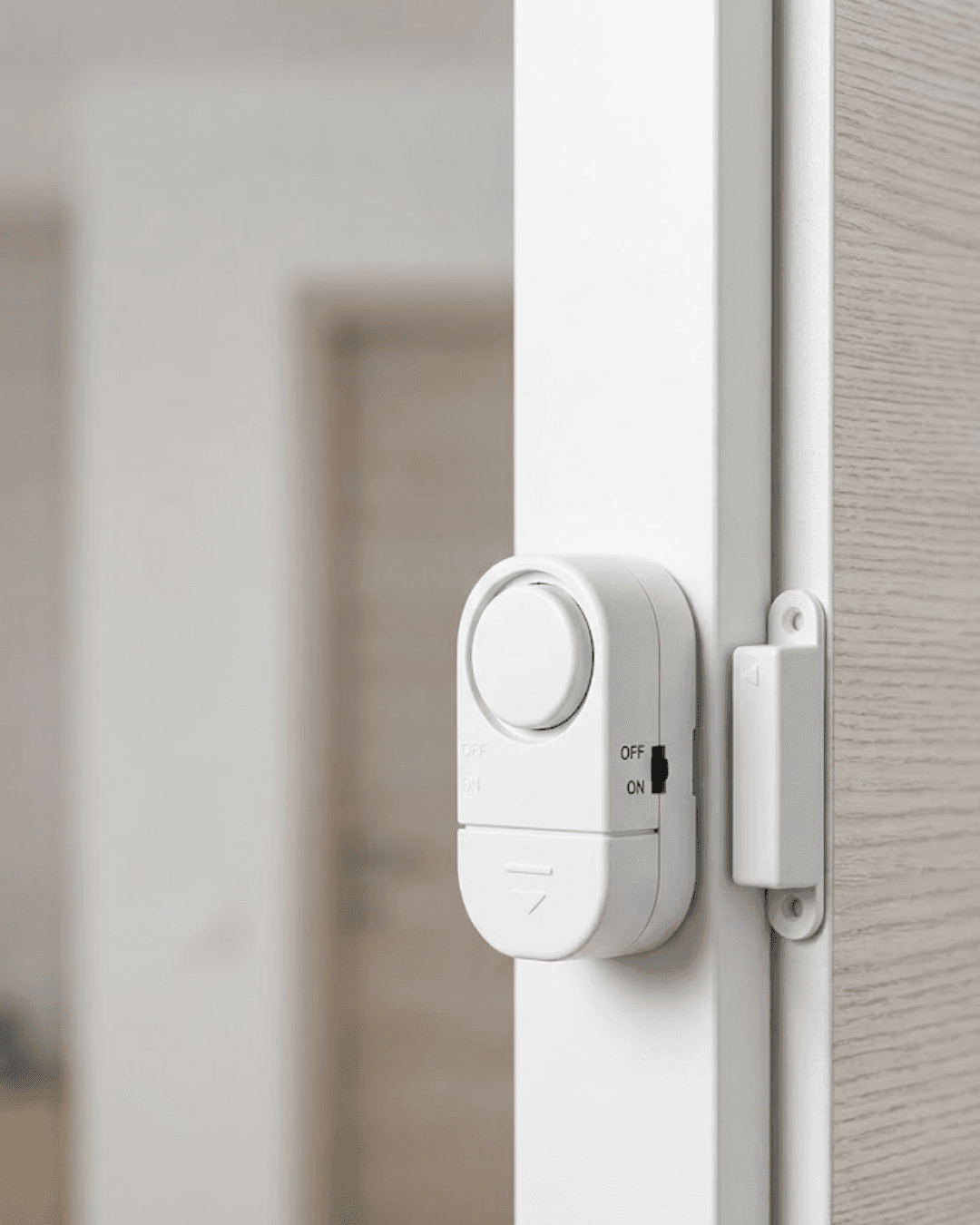Kapı Pencere Alarmı Manyetik Sensörlü 90 dB Güçlü Sesli Güvenlik Alarm Sistemi