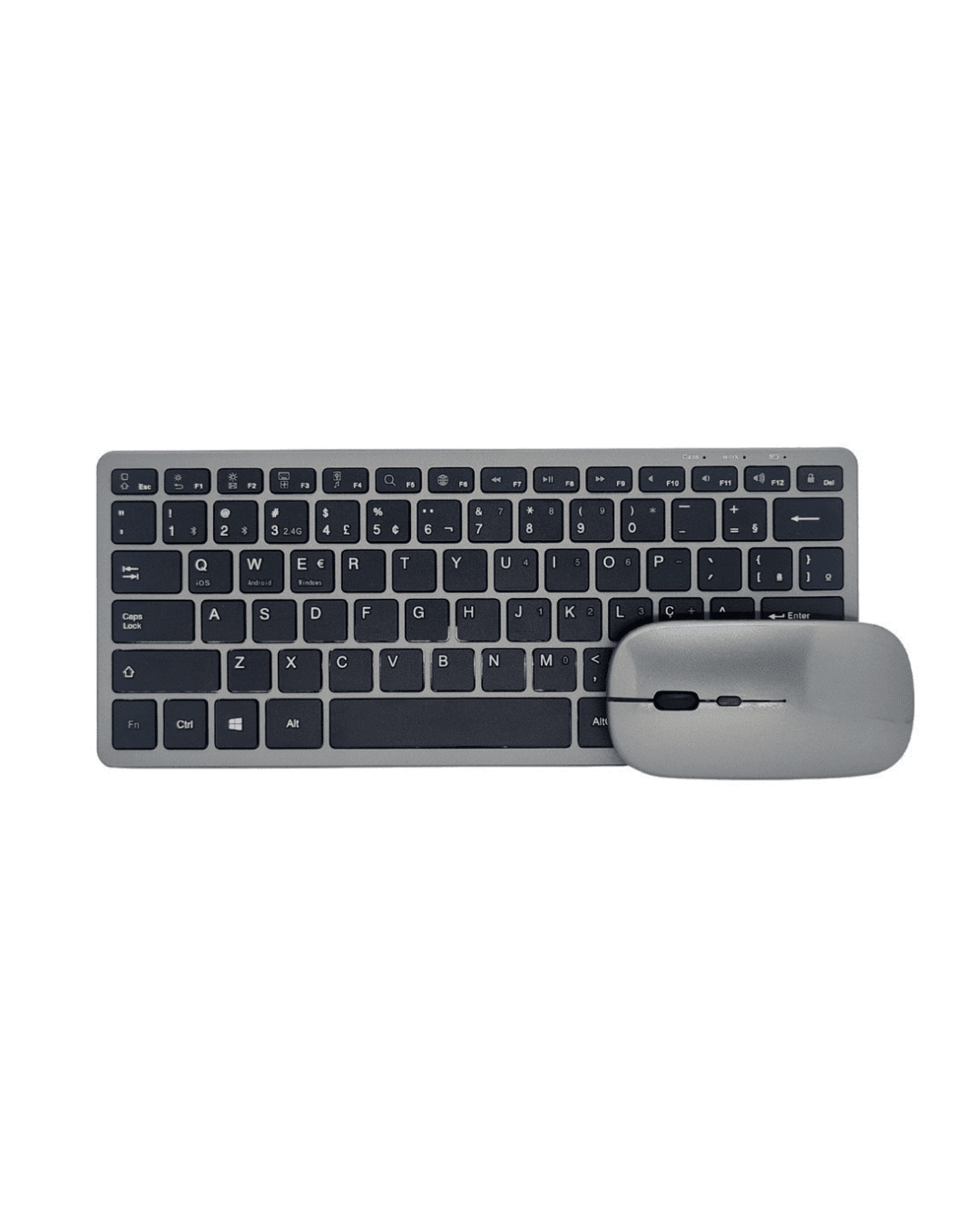 Kablosuz Bluetooth Klavye Mouse Seti Şarjlı Tablet Laptop Uyumlu