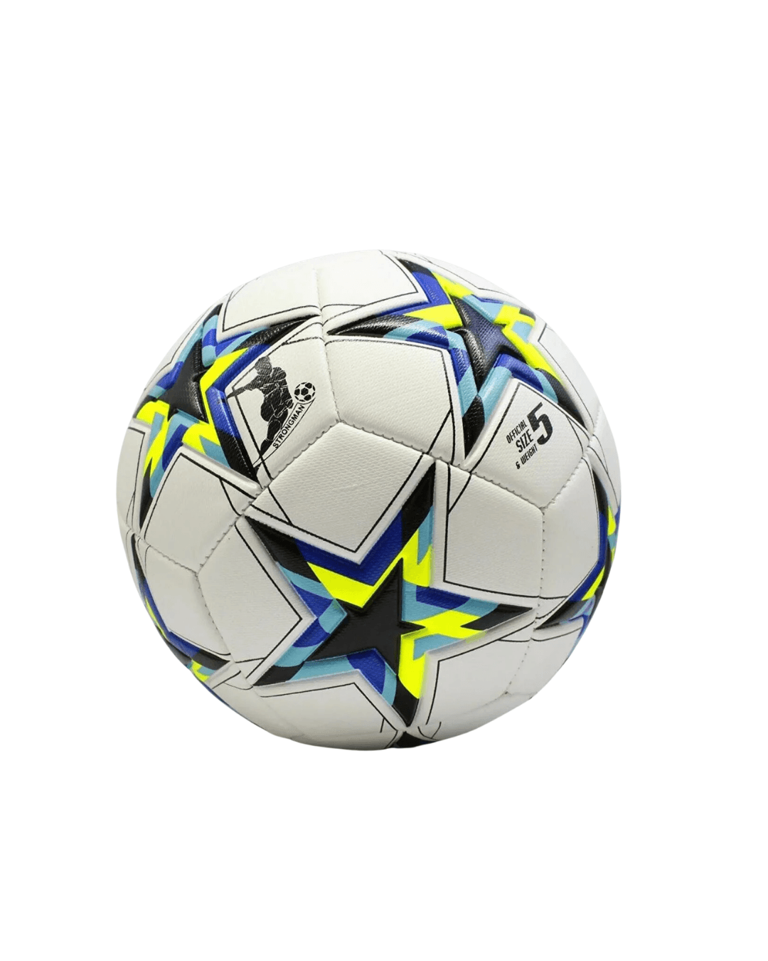 Profesyonel Dikişli Futbol Topu Dayanıklı Kaymaz Yüzeyli Antrenman Topu