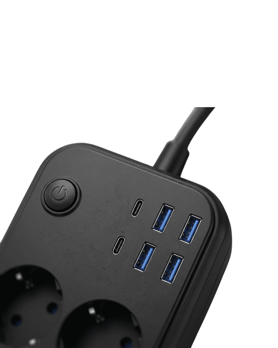 Akım Korumalı Çoklu Priz 4 USB 2 Type C 4 Priz Güvenli ve Hızlı Şarj