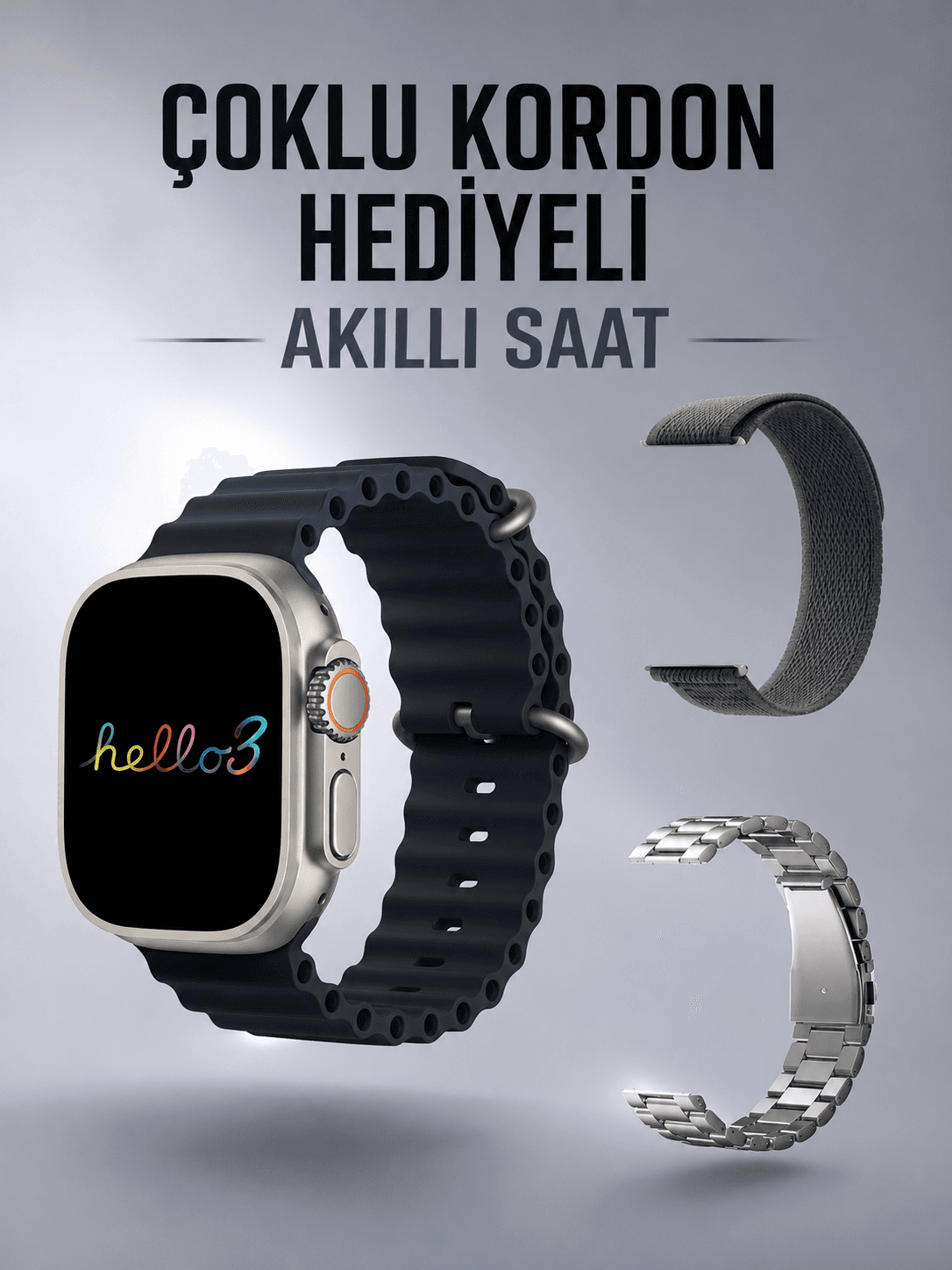Akıllı Saat Yeni Nesil Bluetooth Bağlantılı Uyku Sağlık Takibi GPS Ve NFC Uyumlu