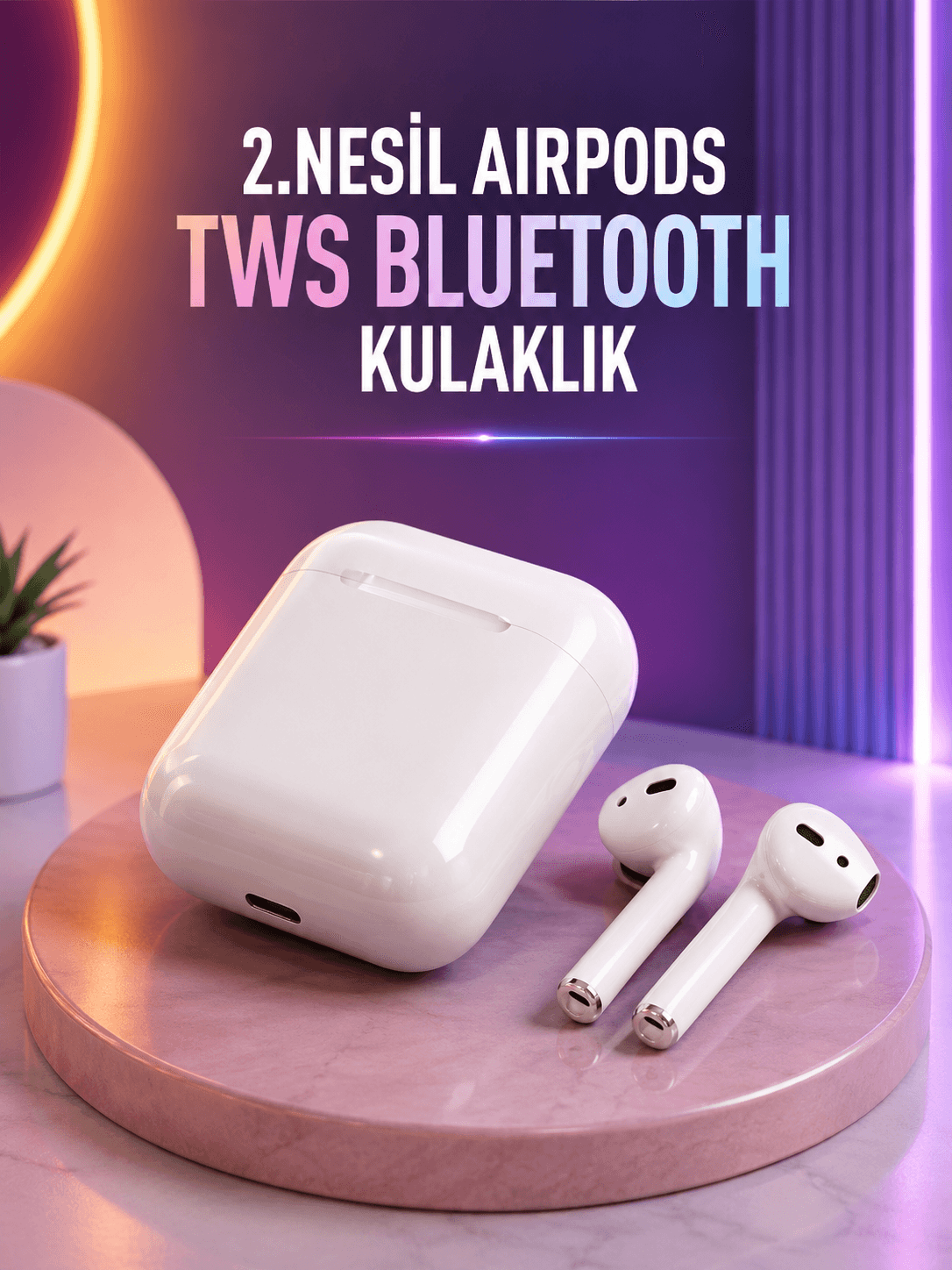 2.Nesil TWS Bluetooth Kulaklık Yüksek Ses Kaliteli