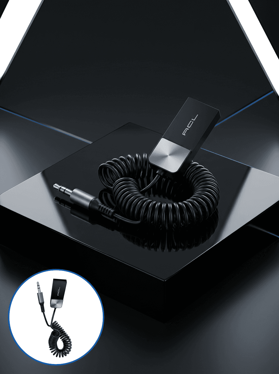 AUX Girişli Cihazlar İçin Kablosuz Bluetooth Adaptörü