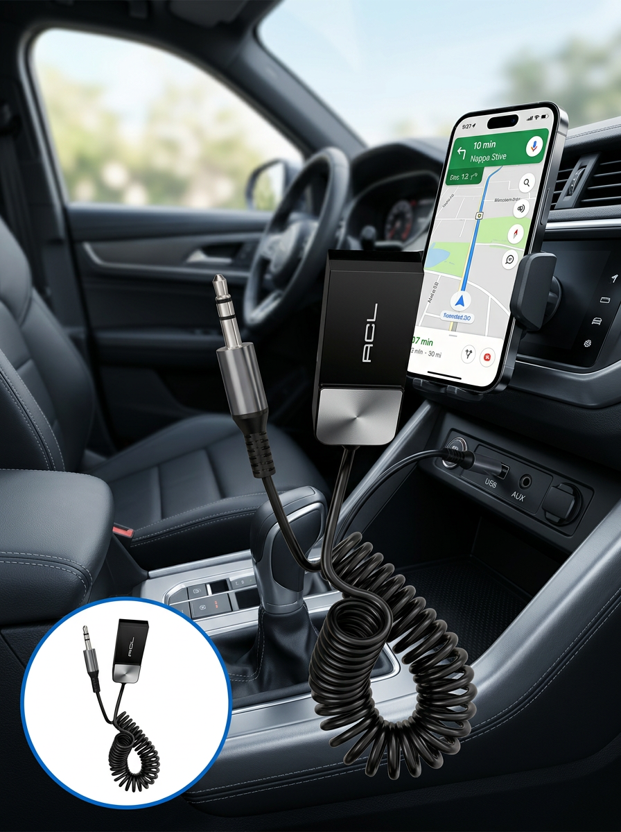 AUX Girişli Cihazlar İçin Kablosuz Bluetooth Adaptörü